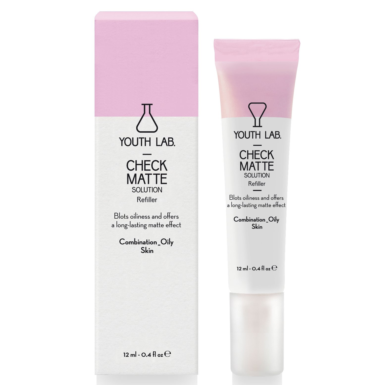 Youth Lab Check-Matte Refiller Συσκευασία Επαναγεμίσματος που Ελέγχει την Λιπαρότητα της Επιδερμίδας & Δίνει Ματ Αποτέλεσμα 12ml