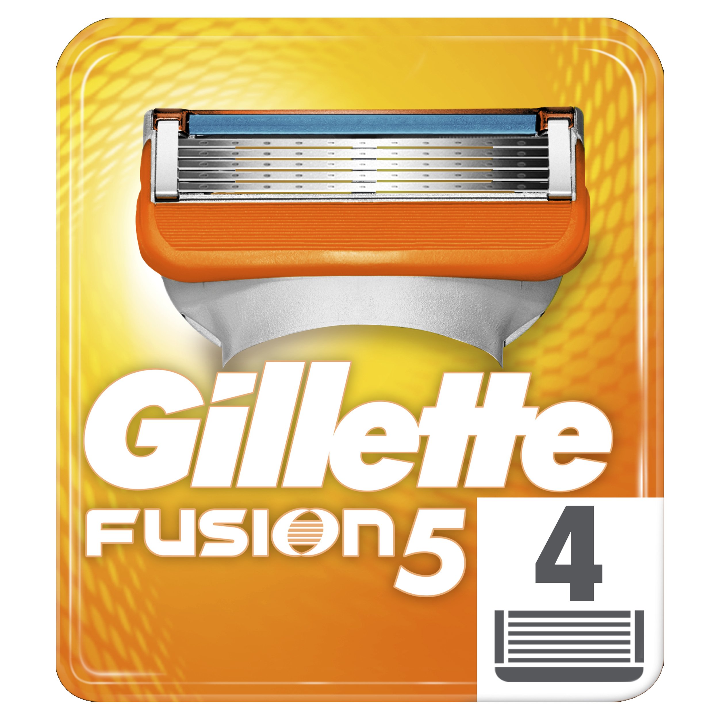 Gillette Fusion5 Ανταλλακτικά Ξυριστικής Μηχανής 4τεμάχια