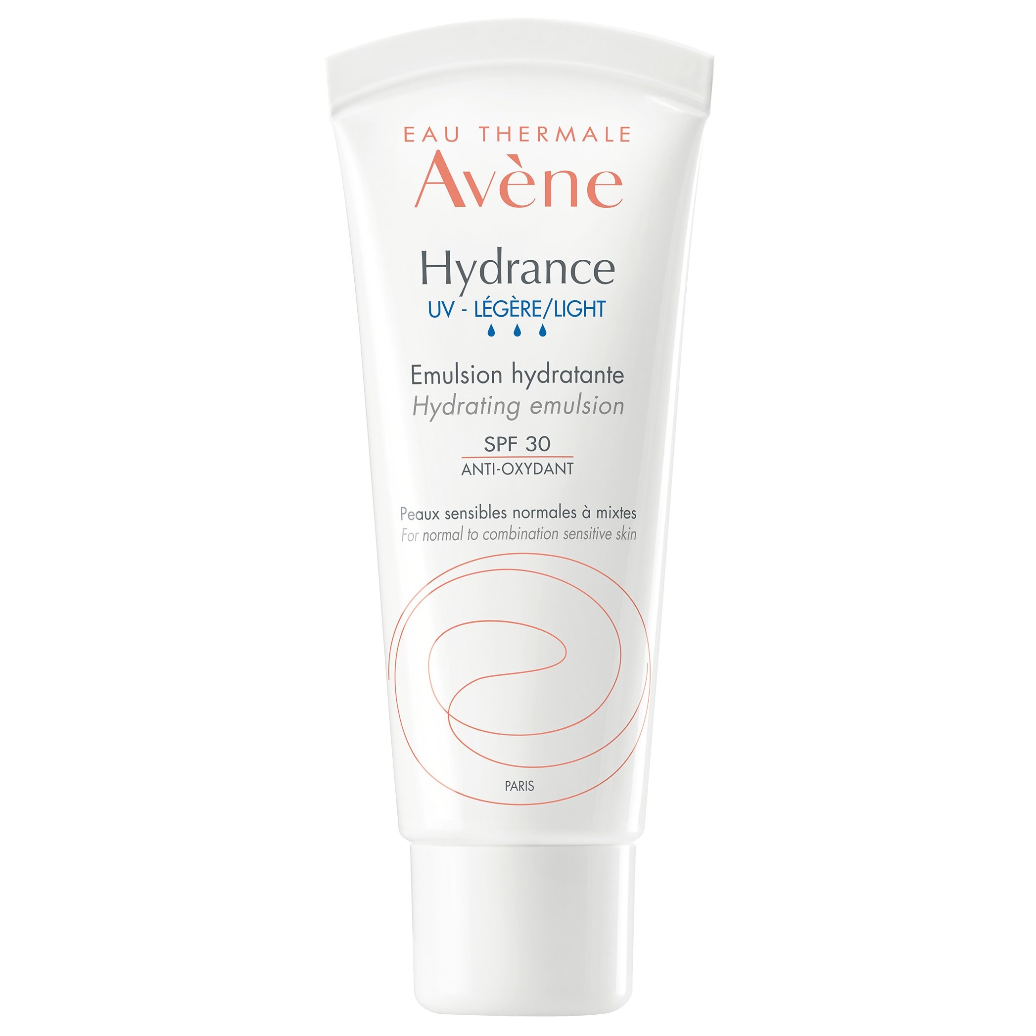 Avene Hydrance UV Legere Emulsion Spf30 Ενυδατική Λεπτόρρευστη Κρέμα για Κανονικές και Μεικτές Επιδερμίδες 40ml