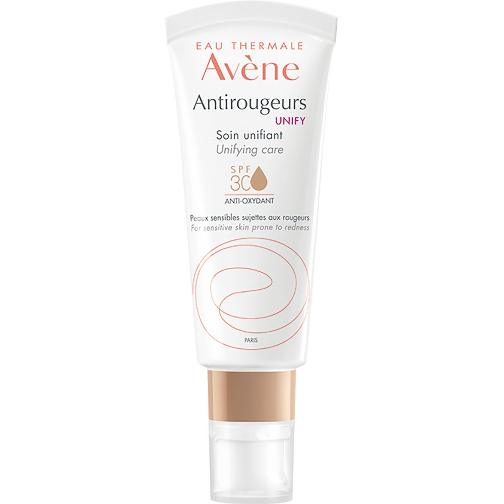 Avene Antirougeurs Unify Soin Unifiant Spf30 Φροντίδα Ομοιομορφίας στο Ευαίσθητο,με Τάση για Κοκκινίλες Δέρμα 40ml