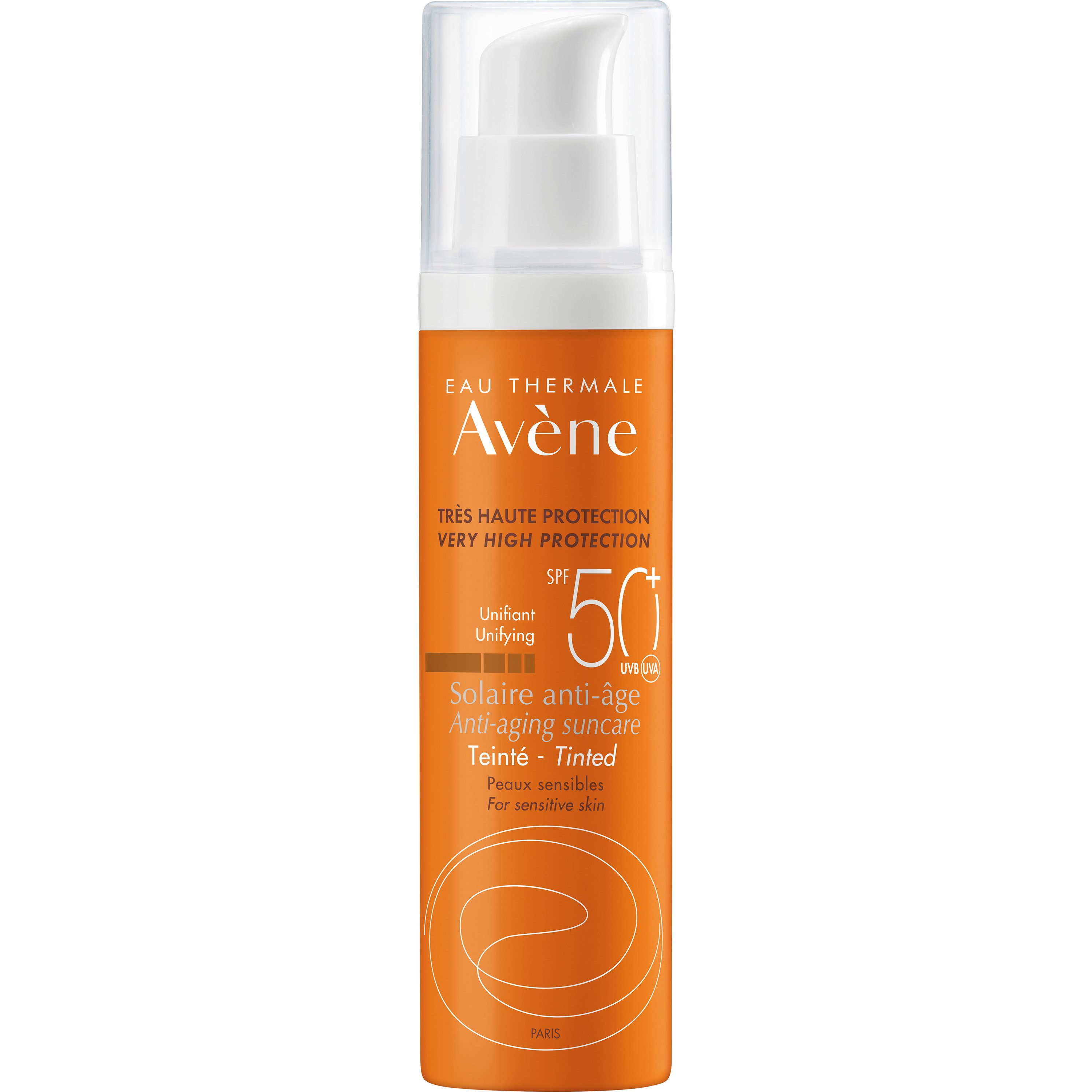 Avene Solaire Anti-Age Teinte Spf50+ Αντηλιακή Αντιγηραντική Κρέμα Προσώπου με Χρώμα 50ml