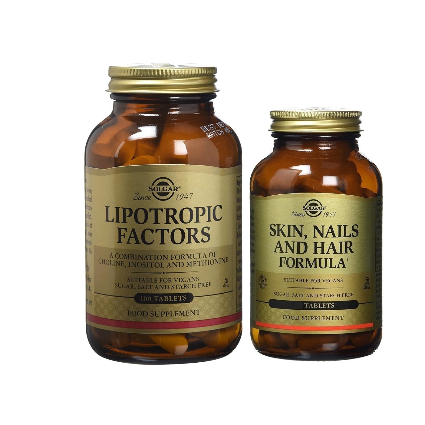 Solgar Lipotropic Factors 100 tabs & Δώρο Skin Nails & Hair Formula 14tabs