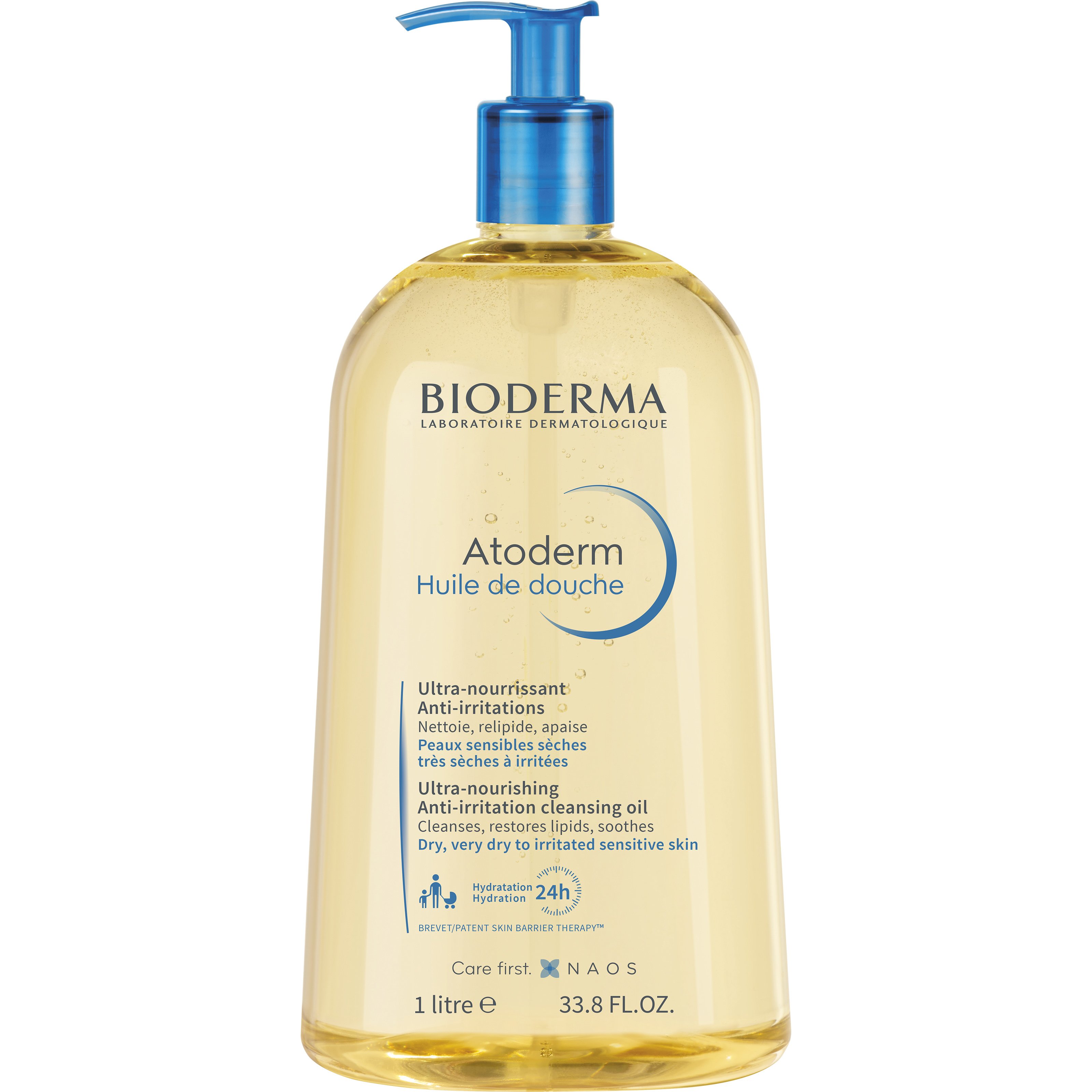 Bioderma Atoderm Huile de Douche Έλαιο για Απαλό Καθαρισμό του Ξηρού & Ευαίσθητου Δέρματος 1Lt