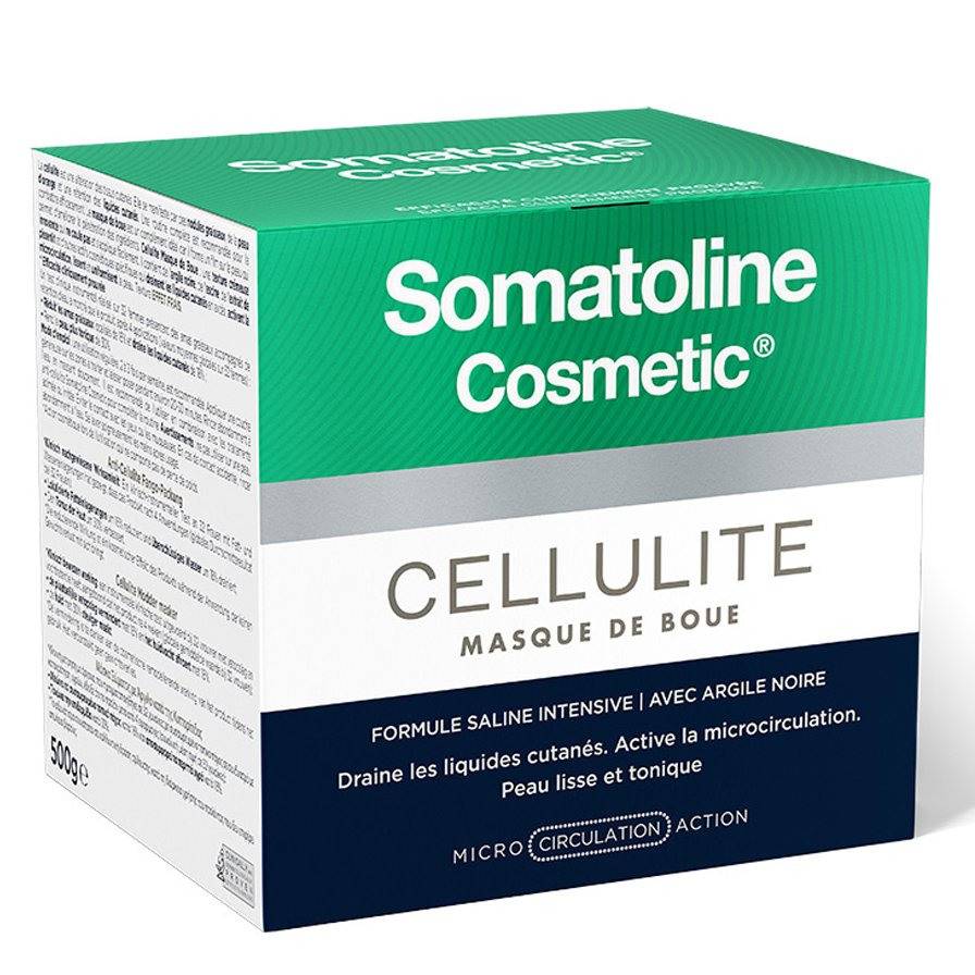 Somatoline Cosmetic Anti-Cellulite Mud Masque Μάσκα Σώματος με Άργιλο Κατά της Κυτταρίτιδας με Αποτέλεσμα Φρεσκάδας 500gr