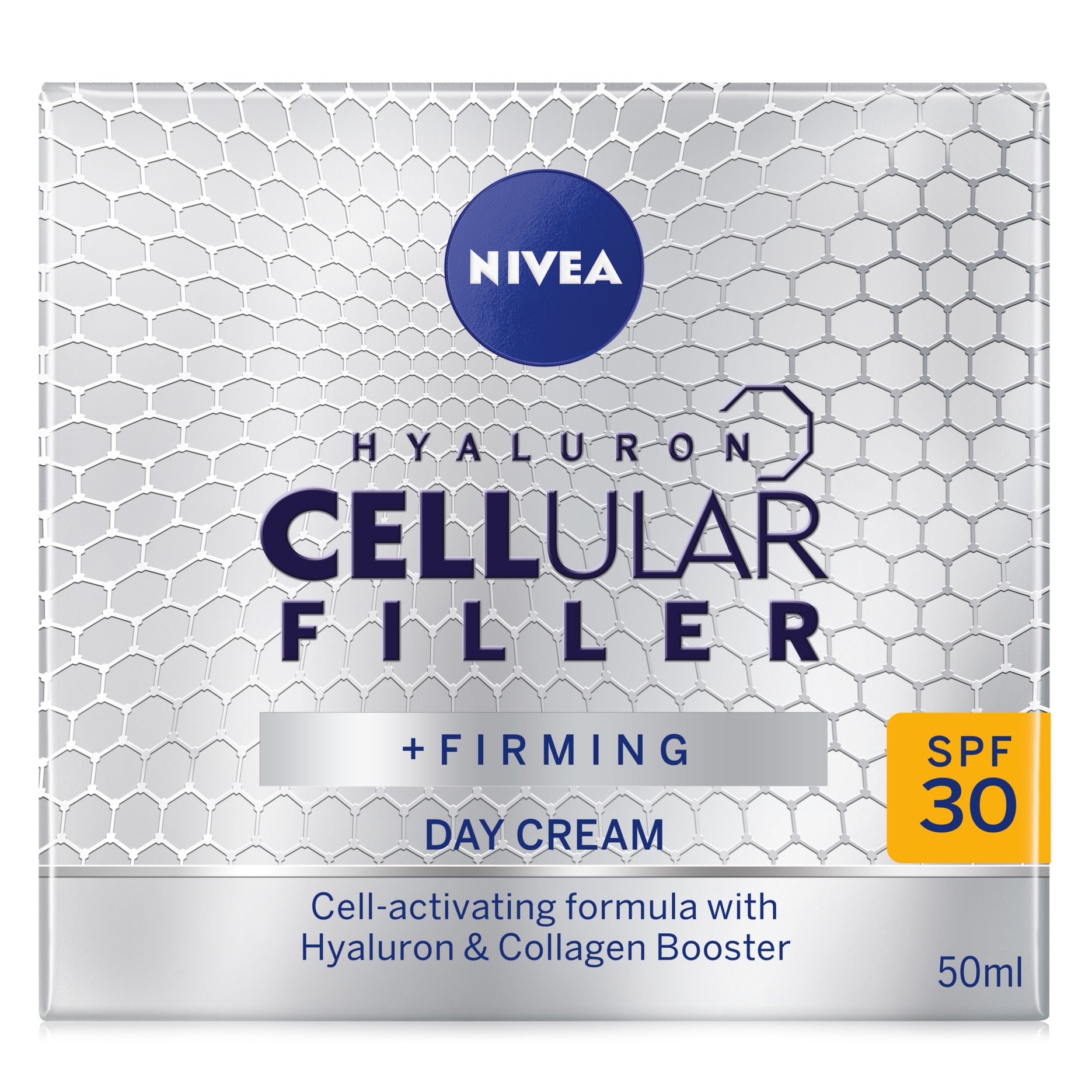 Nivea Hyaluron Cellular Filler Day Cream Spf30 Αντιγηραντική & Συσφικτική Κρέμα Ημέρας 50ml