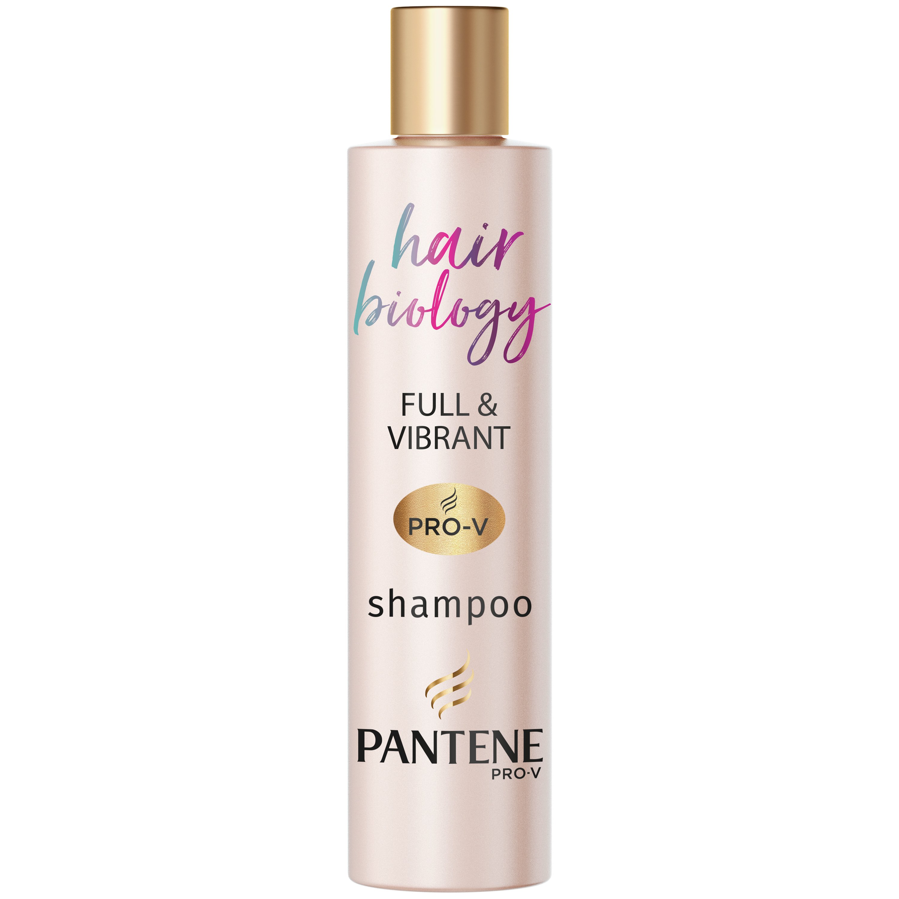 Pantene Hair Biology Full & Vibrant Shampoo Σαμπουάν για Λεπτά ή με Αραίωση & Βαμμένα Μαλλιά 250ml
