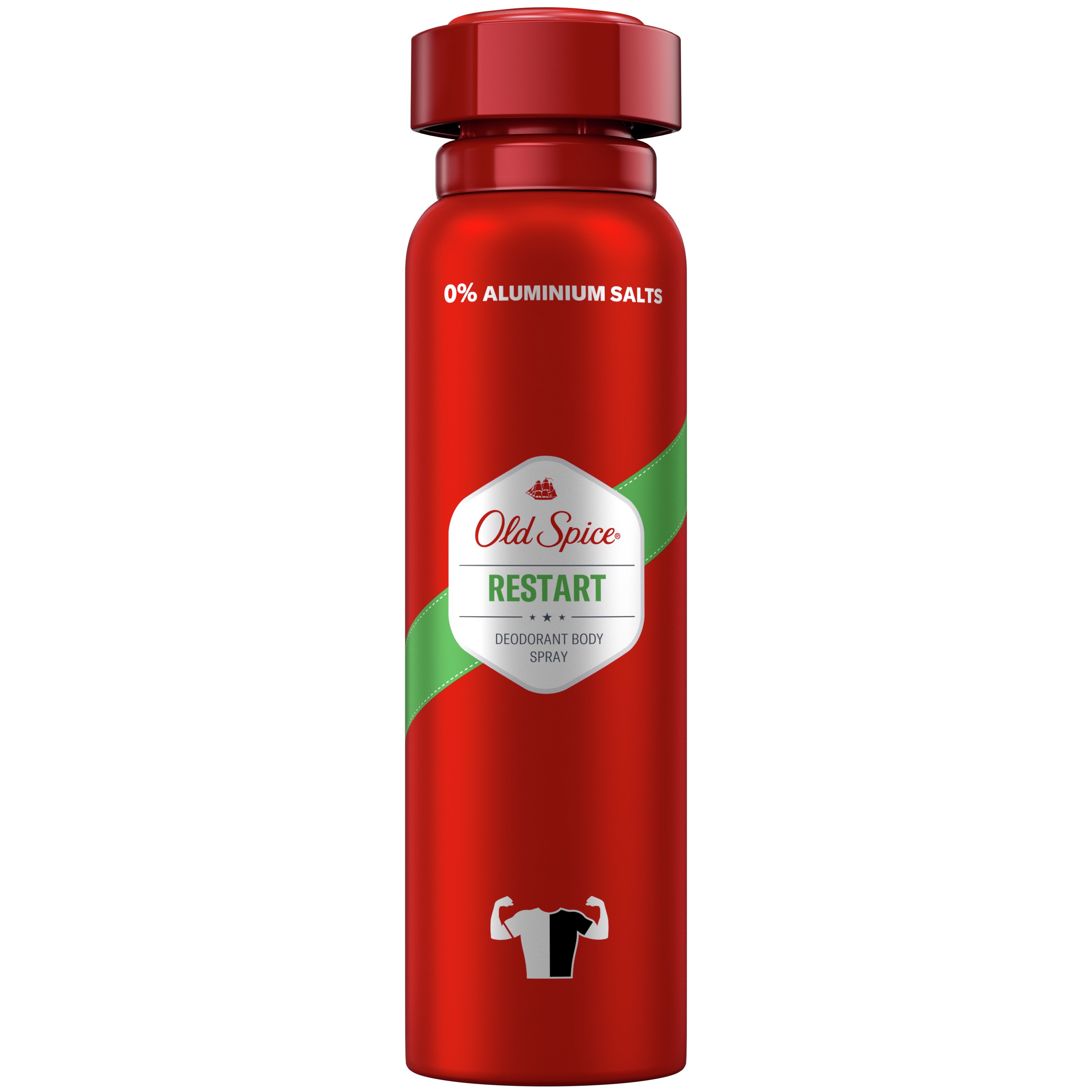 Old Spice Restart Deodorant Body Spray Αποσμητικό Σπρέι Σώματος για Άνδρες 48ωρης Προστασίας 150ml