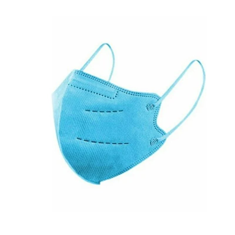 Famex Famex Mask Kids Παιδικές Μάσκες Προστασίας μιας Χρήσης FFP2 NR Sky Blue 1 Τεμάχιο