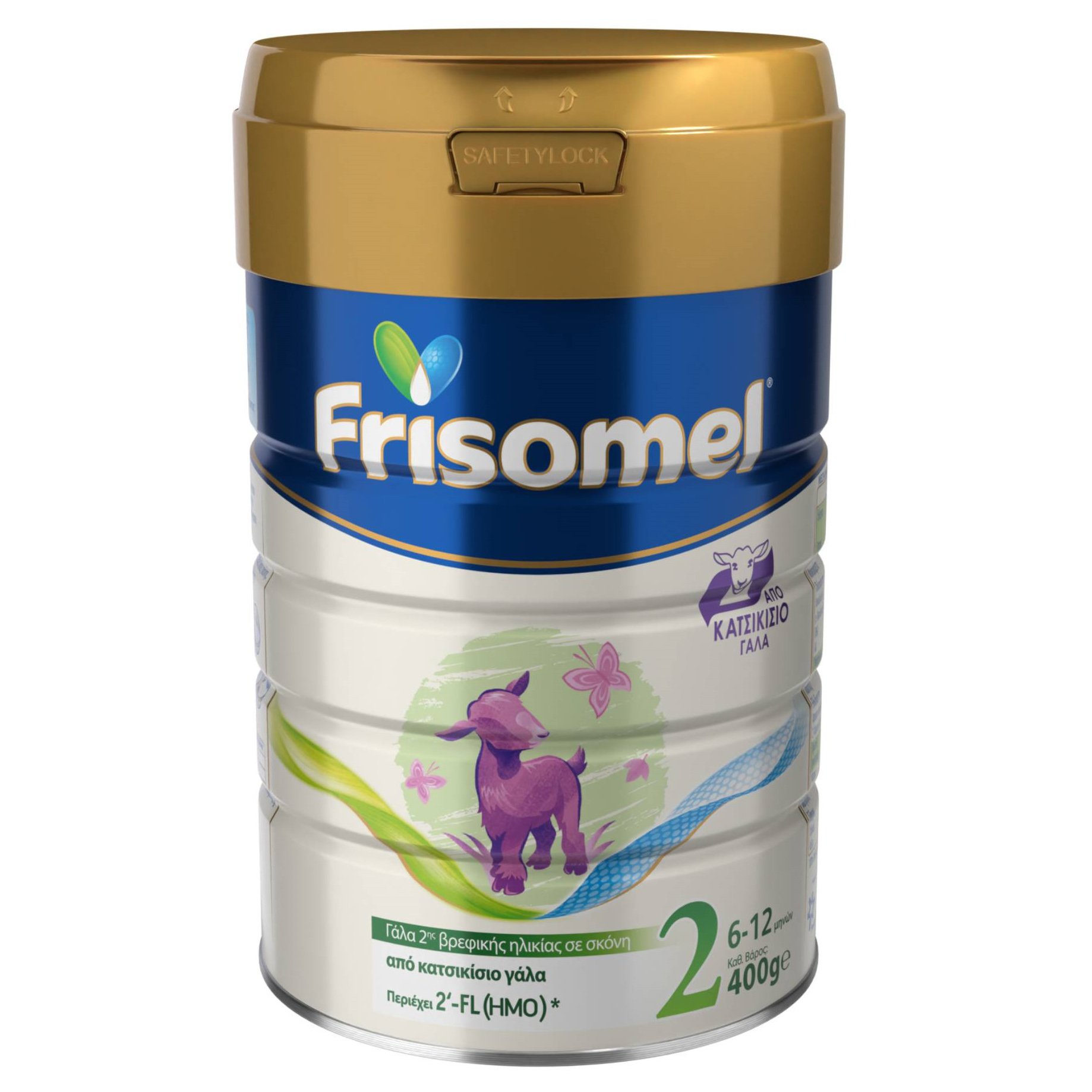Frisomel 2 Κατσικίσιο Γάλα σε Σκόνη για Βρέφη από 6 έως 12 Μηνών 400gr 42713