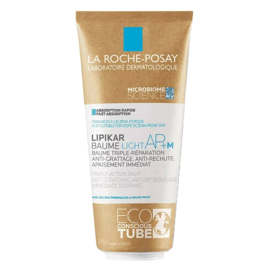 La Roche-Posay Lipikar Baume Light AP+M Μαλακτικό Βάλσαμο για το Ξηρό Δέρμα με Τάση Ατοπίας & Αλλεργίας Eco Tube 200ml