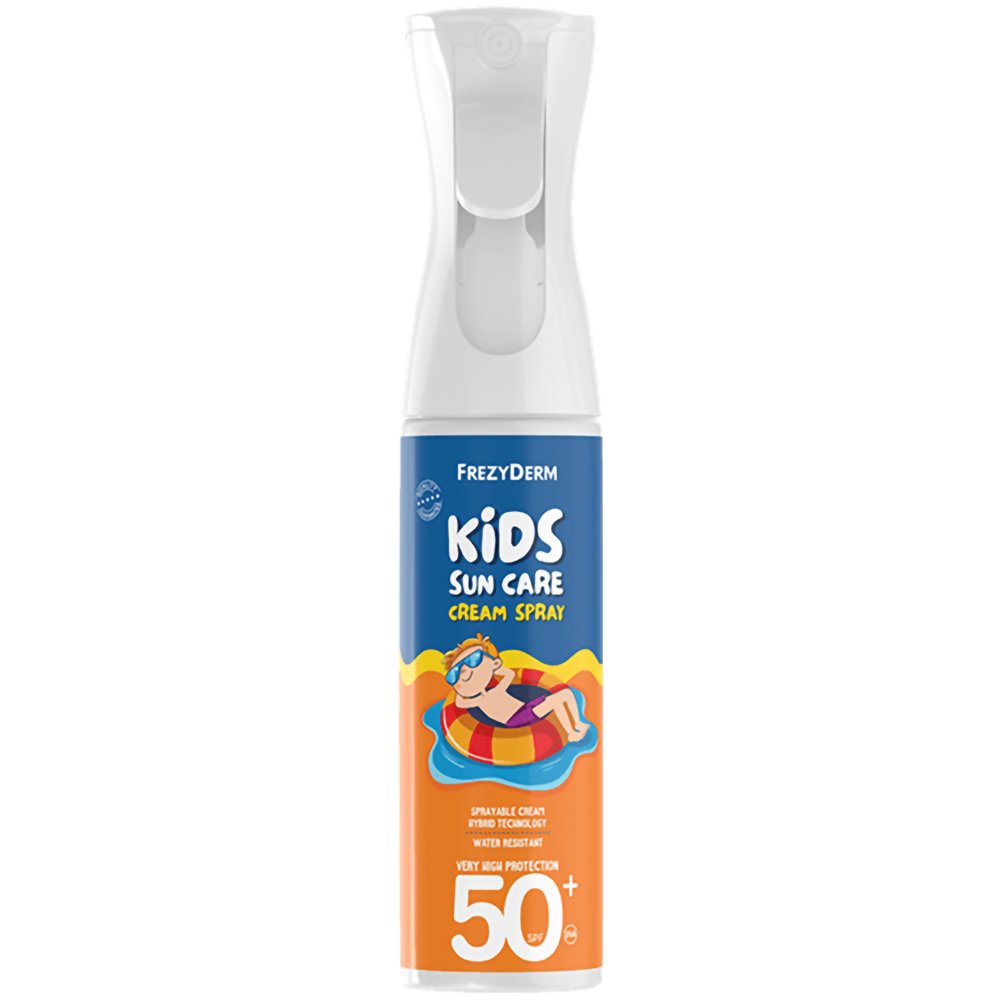 Εικόνα από Frezyderm Kids Sun Care Cream Spray Spf50+ Παιδικό Αντηλιακό Spray Πολύ Υψηλής Προστασίας Προσώπου & Σώματος σε Μορφή Κρέμας 275ml