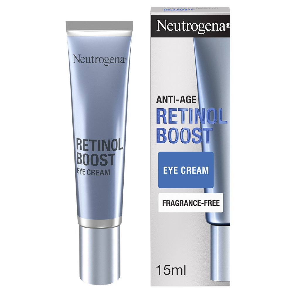 Neutrogena Anti-Age Retinol Boost Eye Cream Αντιγηραντική Κρέμα Ματιών με Καθαρή Ρετινόλη 15ml