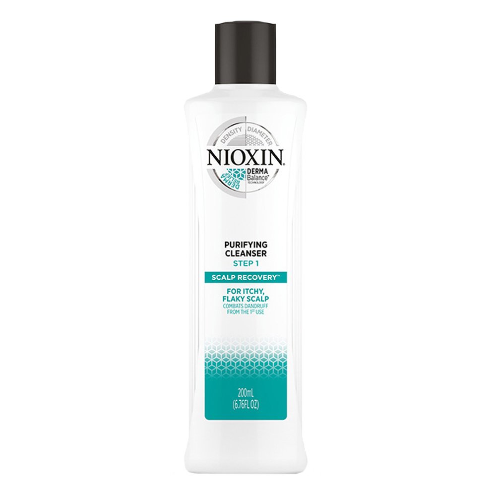 Nioxin Scalp Recovery Purifying Cleanser Shampoo Step 1 Σαμπουάν Αγωγής για Εξισορρόπηση της Λιπαρής Πιτυρίδας & του Ευαίσθητου Τριχωτού με Τάση Κνησμού 200ml