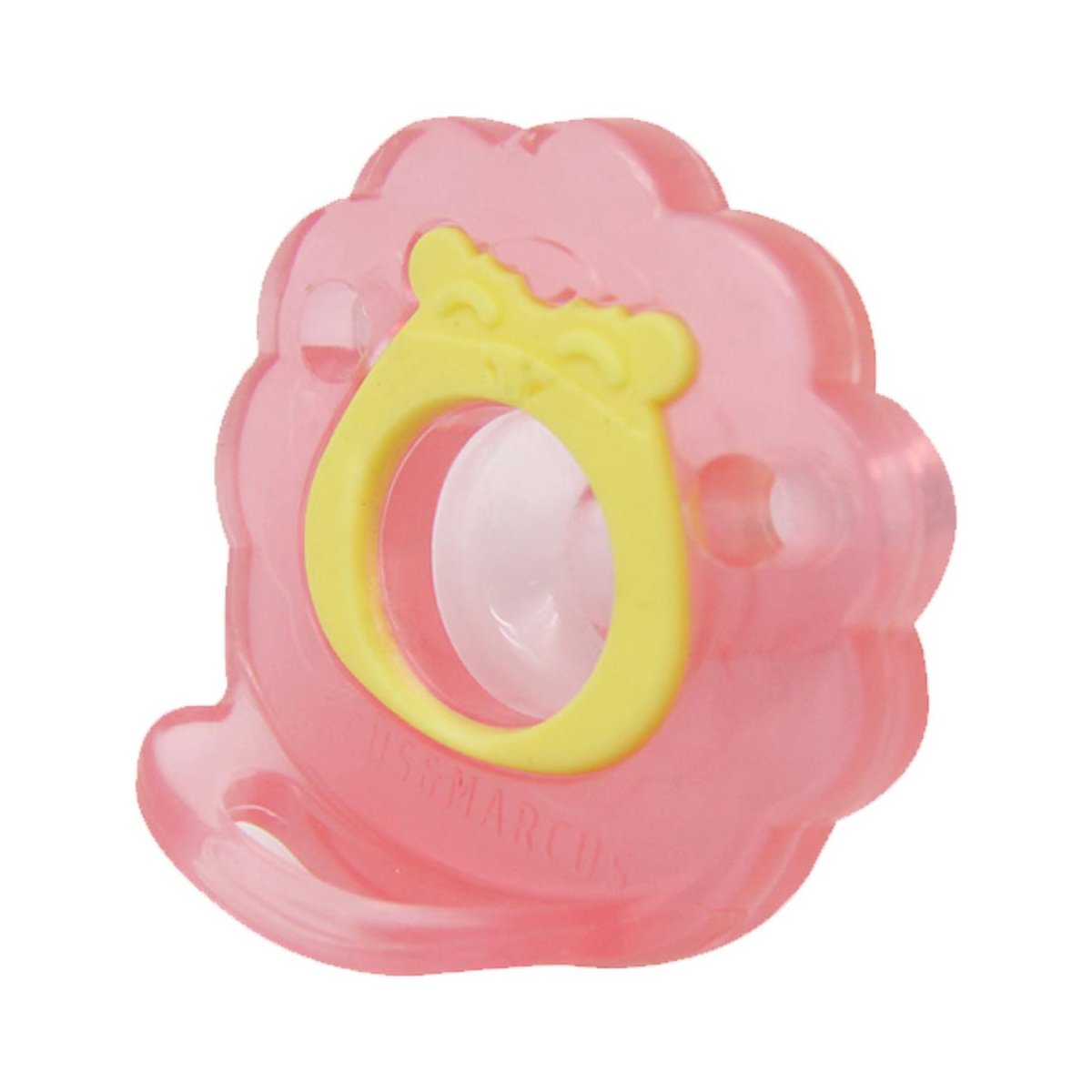 Marcus & Marcus Pacifier Lion Πιπίλα Platinum Σιλικόνης Λιονταράκι από 0+ Μηνών 1 Τεμάχιο