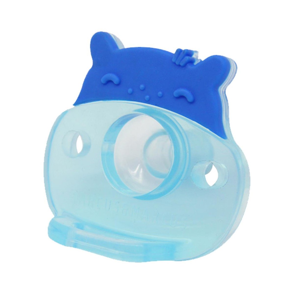Marcus & Marcus Pacifier Hippo Πιπίλα Platinum Σιλικόνης Ιπποπόταμος από 0+ Μηνών 1 Τεμάχιο