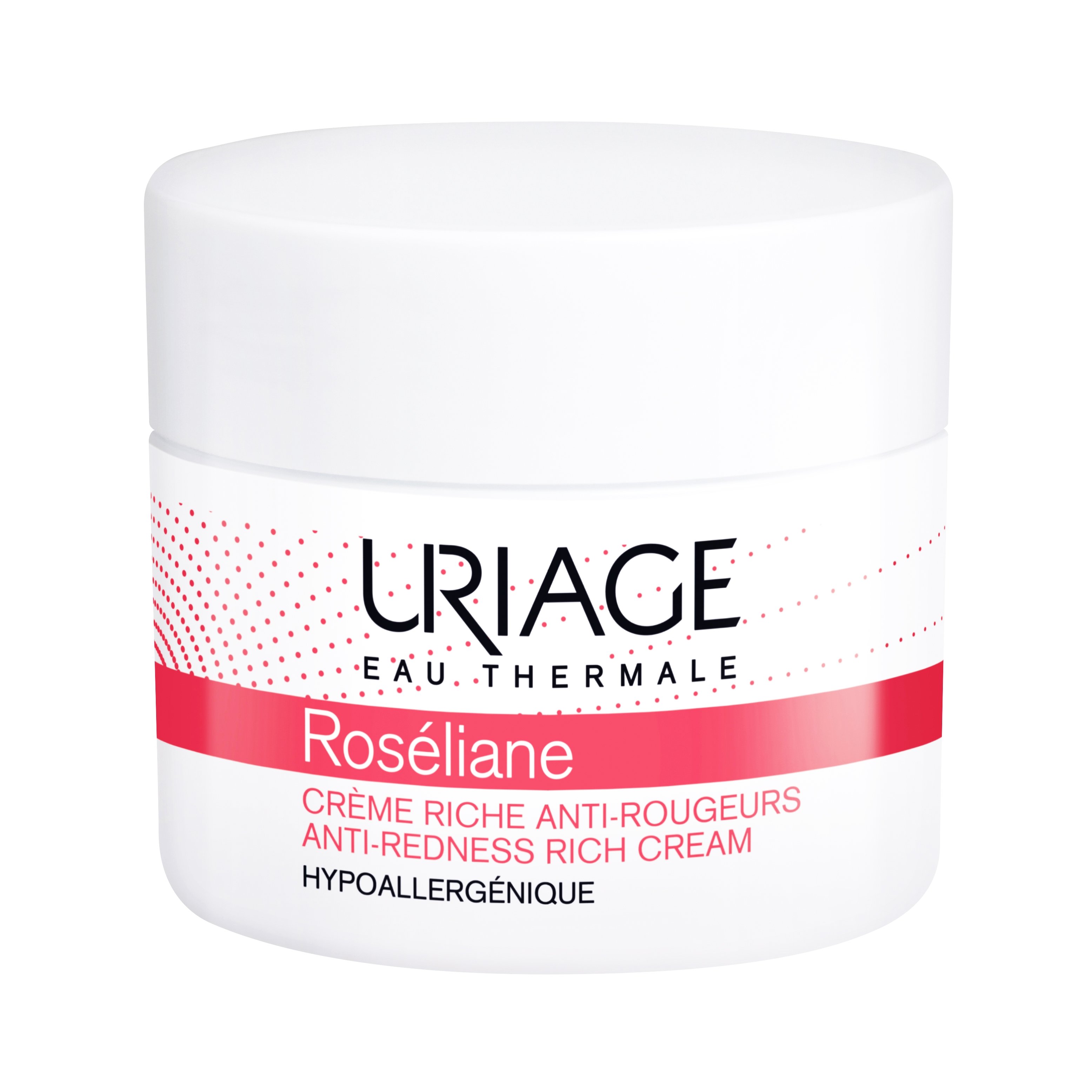 Uriage Eau Thermale Roseliane Anti Redness Rich Cream Αναστέλλει τους Βασικούς Παράγοντες που Προκαλούν Ερυθρίαση 50ml