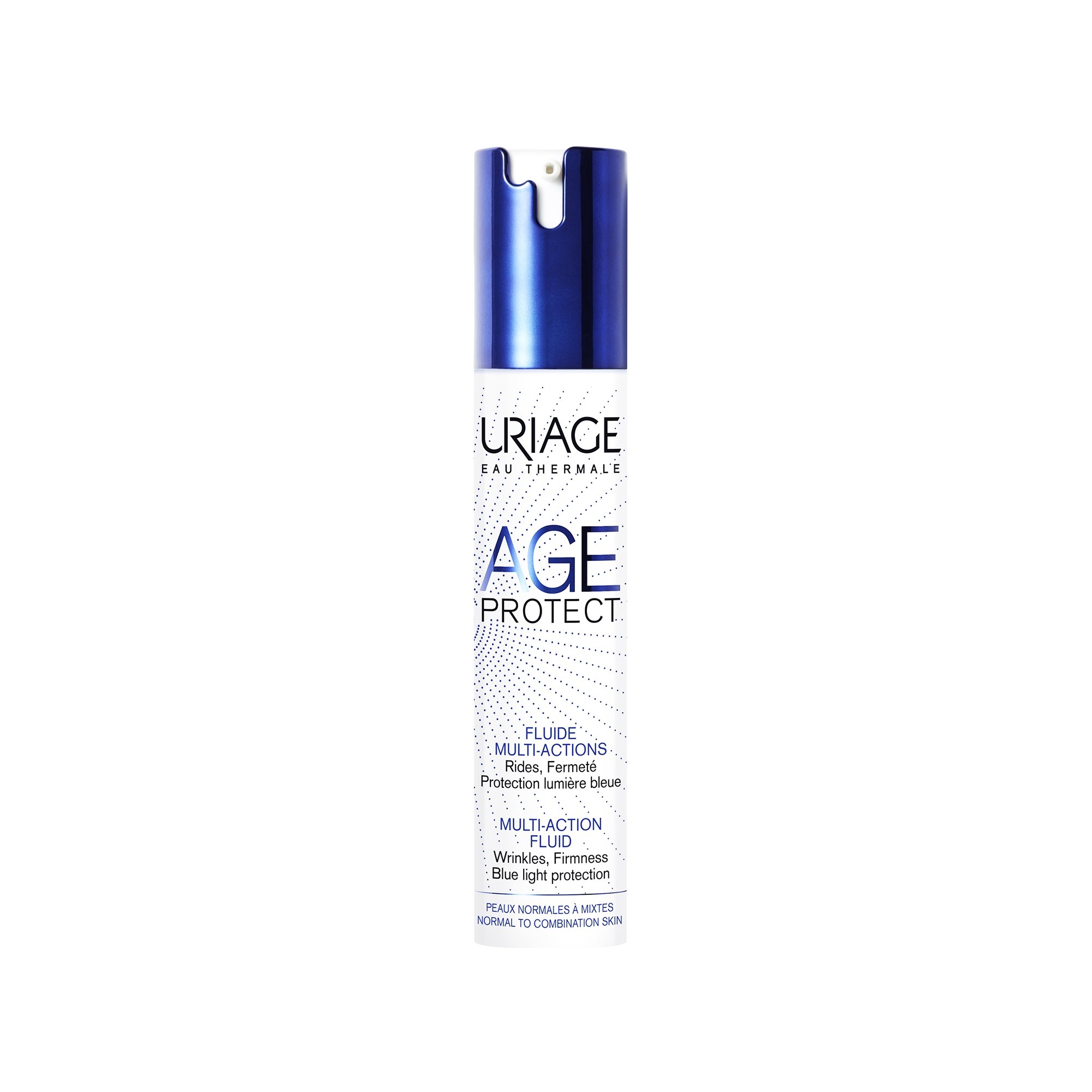 Uriage Eau Thermale Age Protect Multi Action Fluid Καταπολεμά Τόσο τα Σημάδια Γήρανσης Όσο και τους Επιθετικούς Παράγοντες 40ml