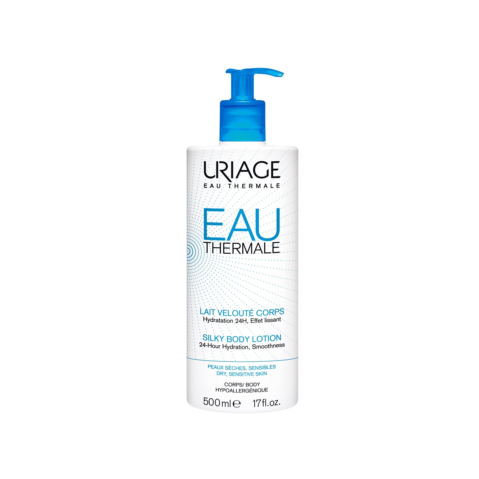 Uriage Eau Thermale Silky Body Lotion Ενυδατώνει Εντατικά για 24 ώρες 500ml