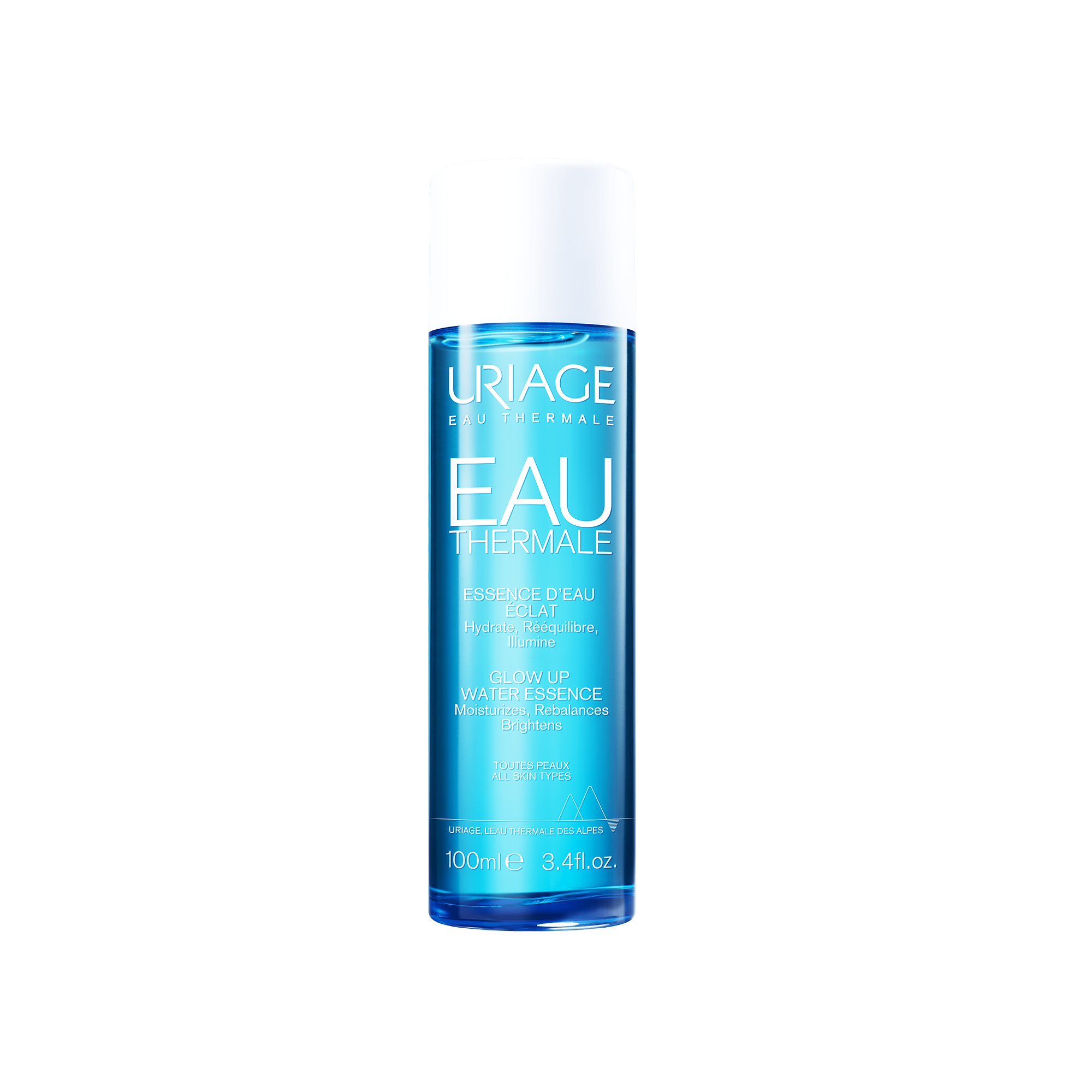 Uriage Eau Thermale Glow up Water Essence Χαρίζει Εντατική Ενυδάτωση Αποκαλύπτοντας τη Φυσική Λάμψη του Δέρματος 100ml