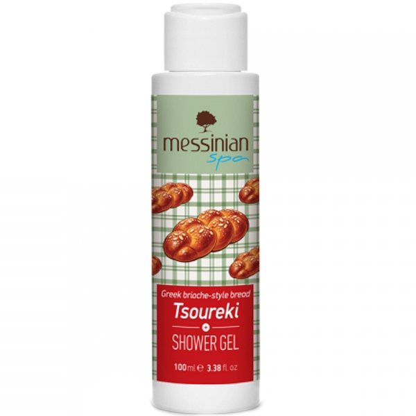 Messinian Spa Tsoureki Shower Gel Αφρόλουτρο με Εορταστικό Άρωμα Τσουρέκι 100ml