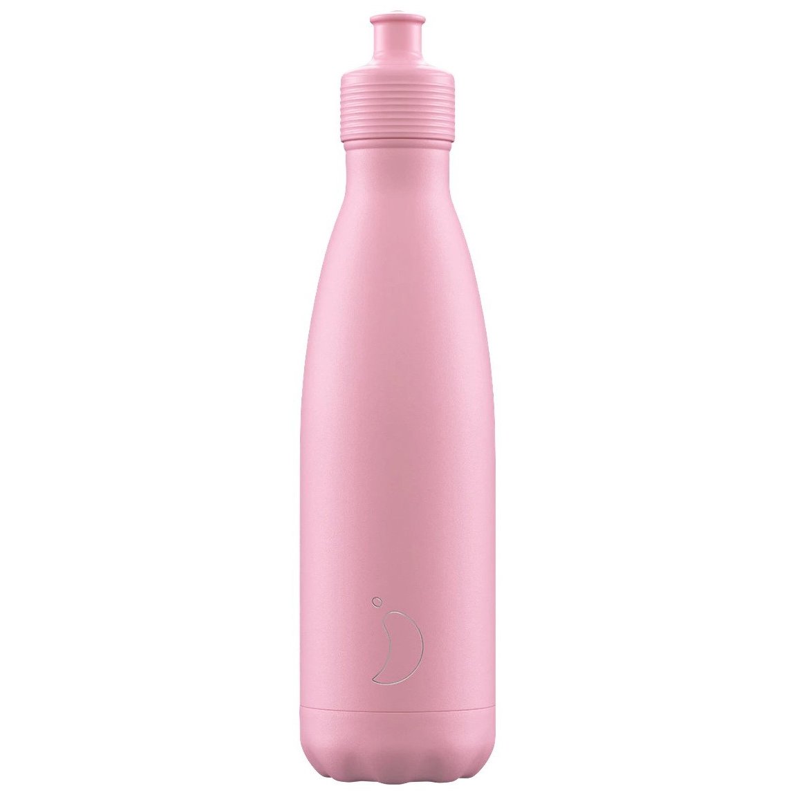 Chilly’s Sports Bottle Ανοξείδωτο Θερμός με Καπάκι Τύπου Sport για Ζεστά & Κρύα Ροφήματα 500ml – Pastel Pink