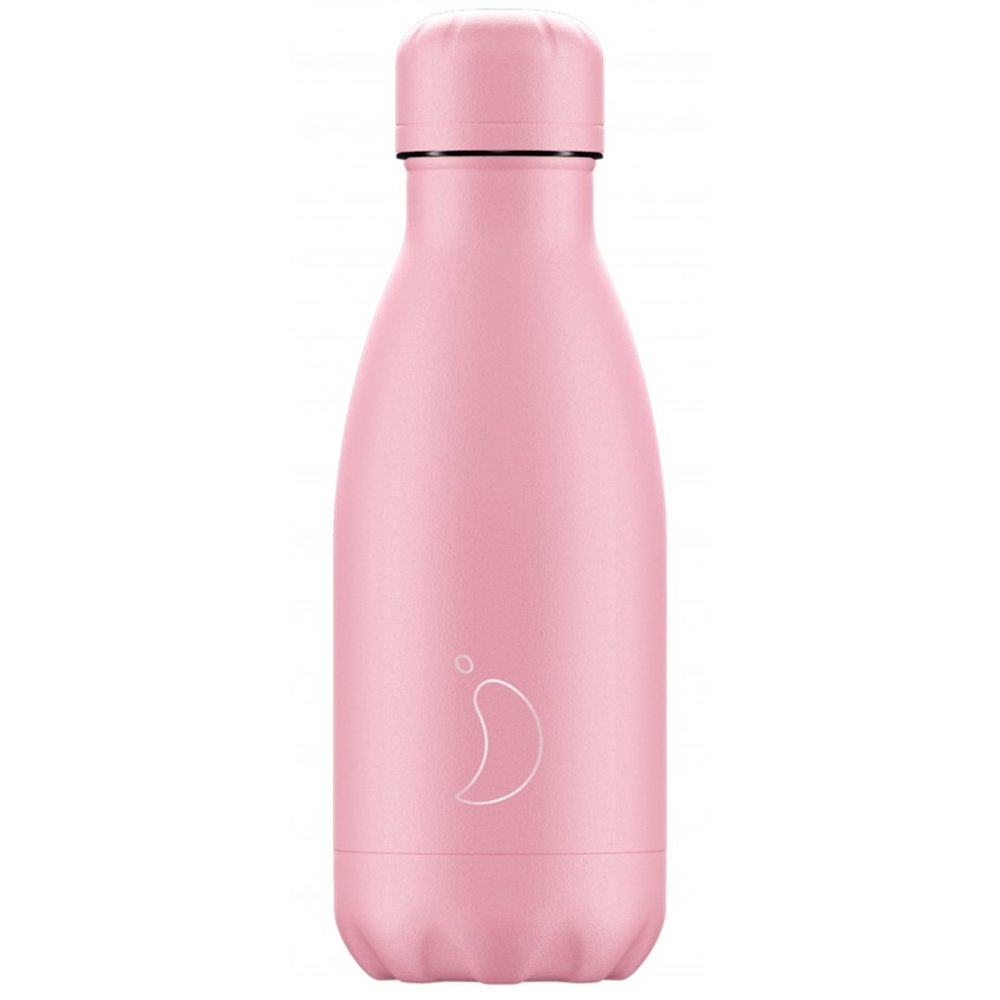 Chilly’s All Pastel Bottle Ανοξείδωτο Θερμός 260ml – Ροζ