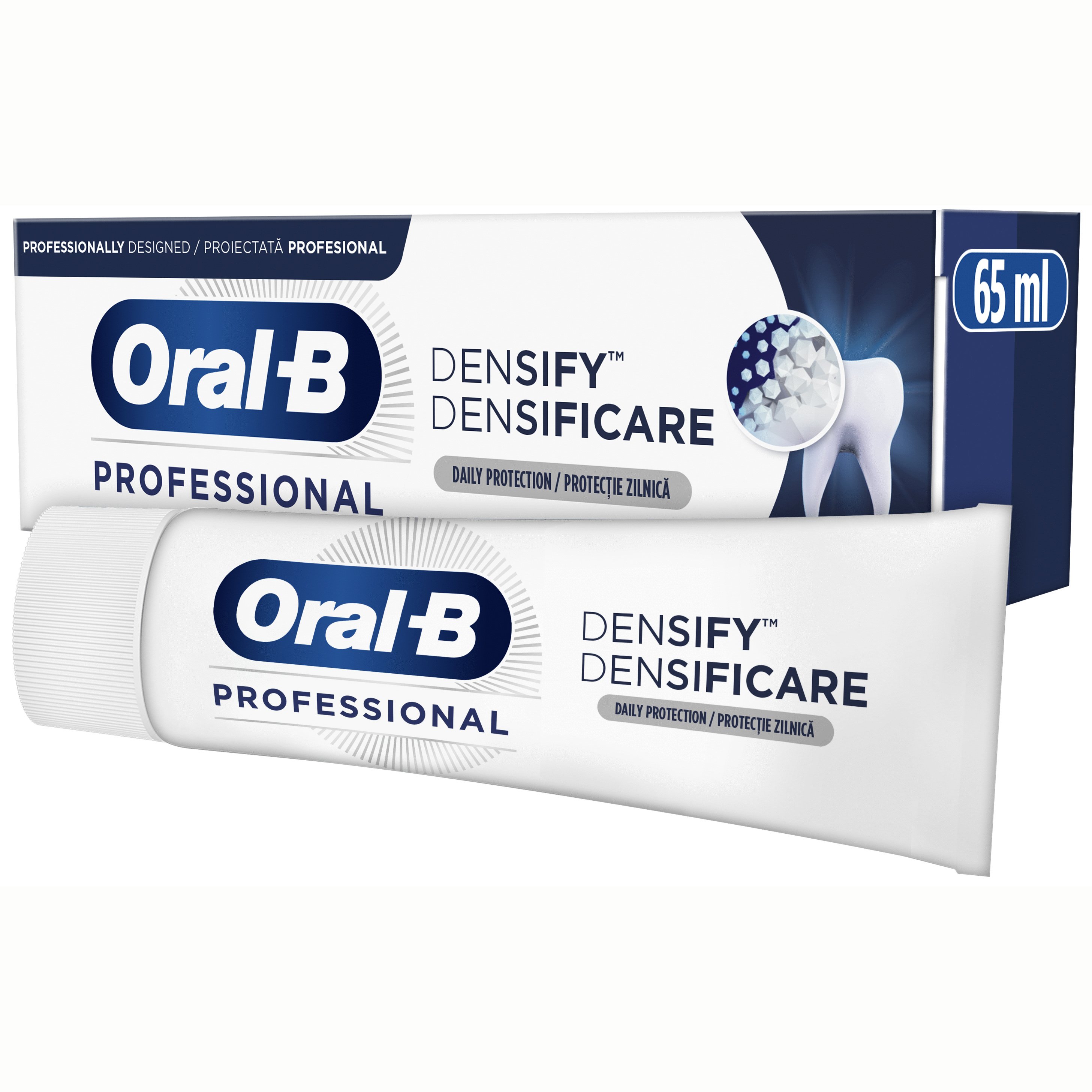 Oral-B Professional Densify Daily Protection Toothpaste Οδοντόκρεμα για την Προστασία του Σμάλτου των Δοντιών, με Γεύση Μέντα & Ευκάλυπτο 65ml
