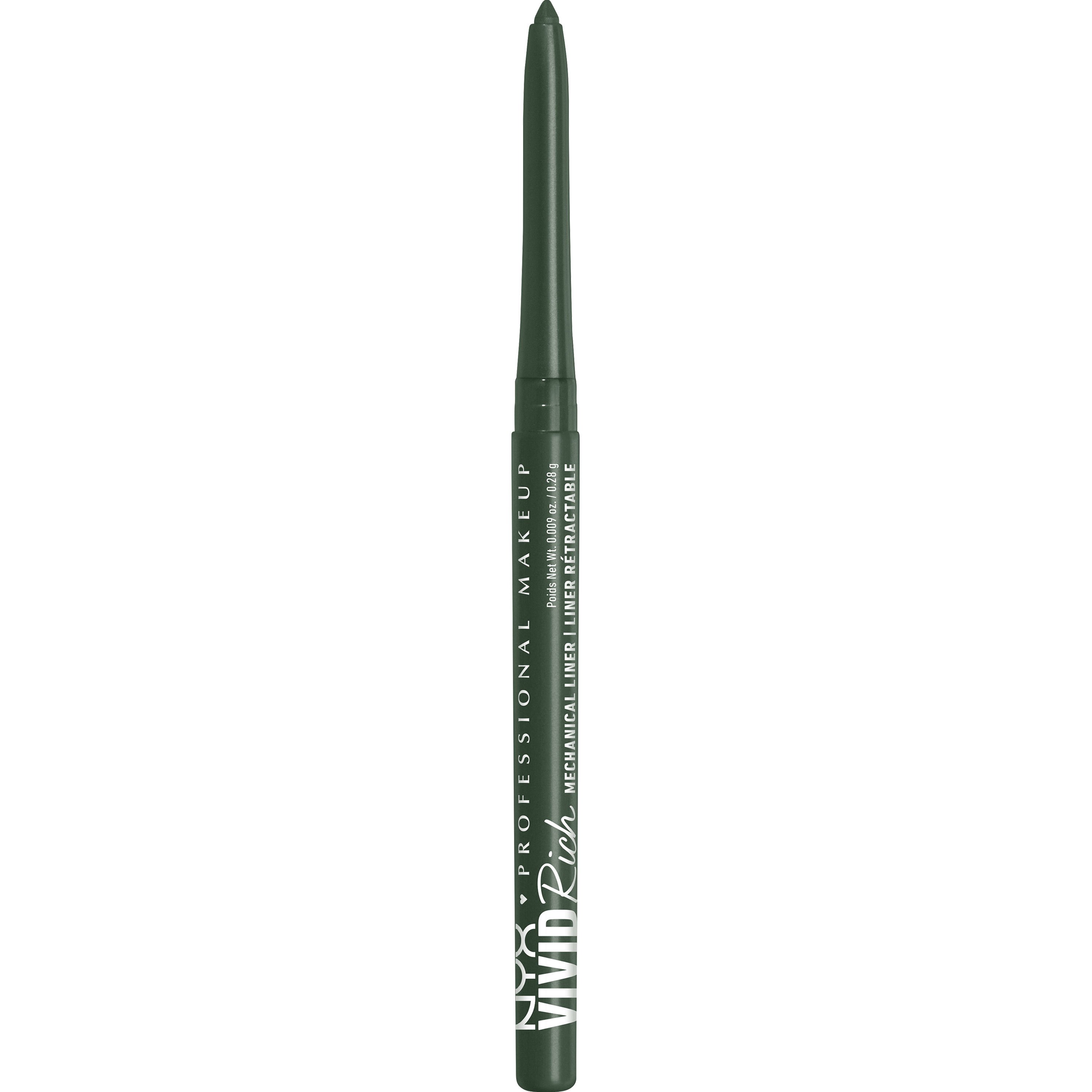 NYX Professional Makeup NYX Professional Makeup Vivid Rich Mechanical Pencil 08 Emerald Empire Μολύβι Ματιών με Ματ Αποτέλεσμα 1 Τεμάχιο - 08 Emerald Empire
