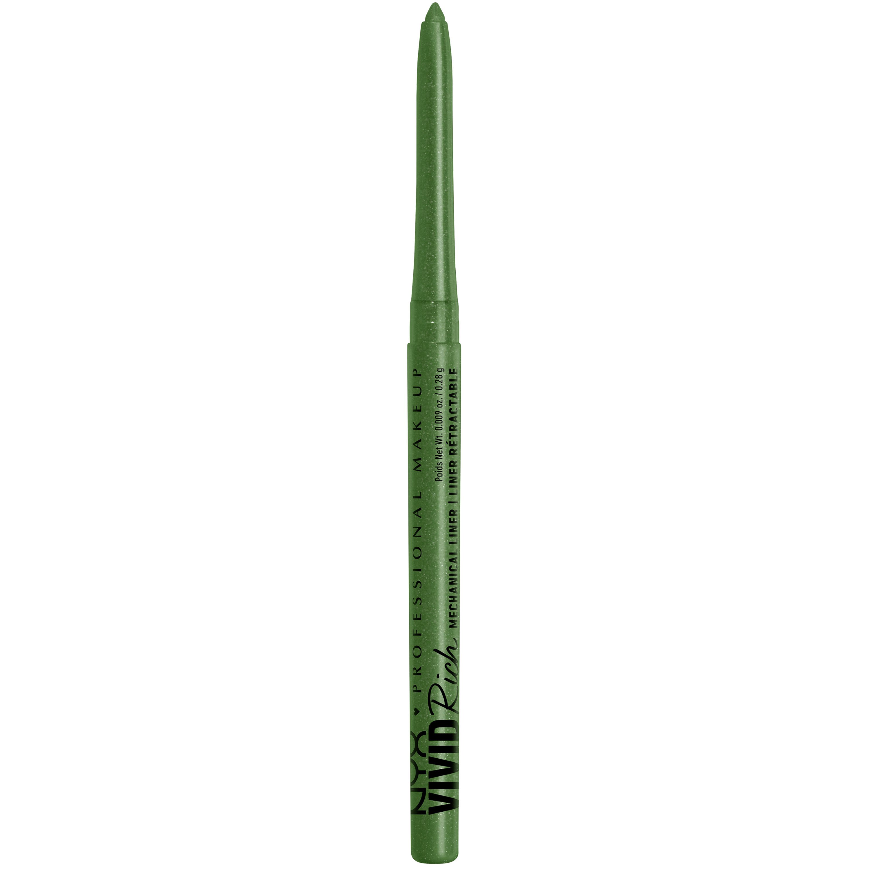 NYX Professional Makeup NYX Professional Makeup Vivid Rich Mechanical Pencil 09 It's Giving Jade Μολύβι Ματιών με Αστραφτερό Αποτέλεσμα 1 Τεμάχιο - 09 It's Giving Jade