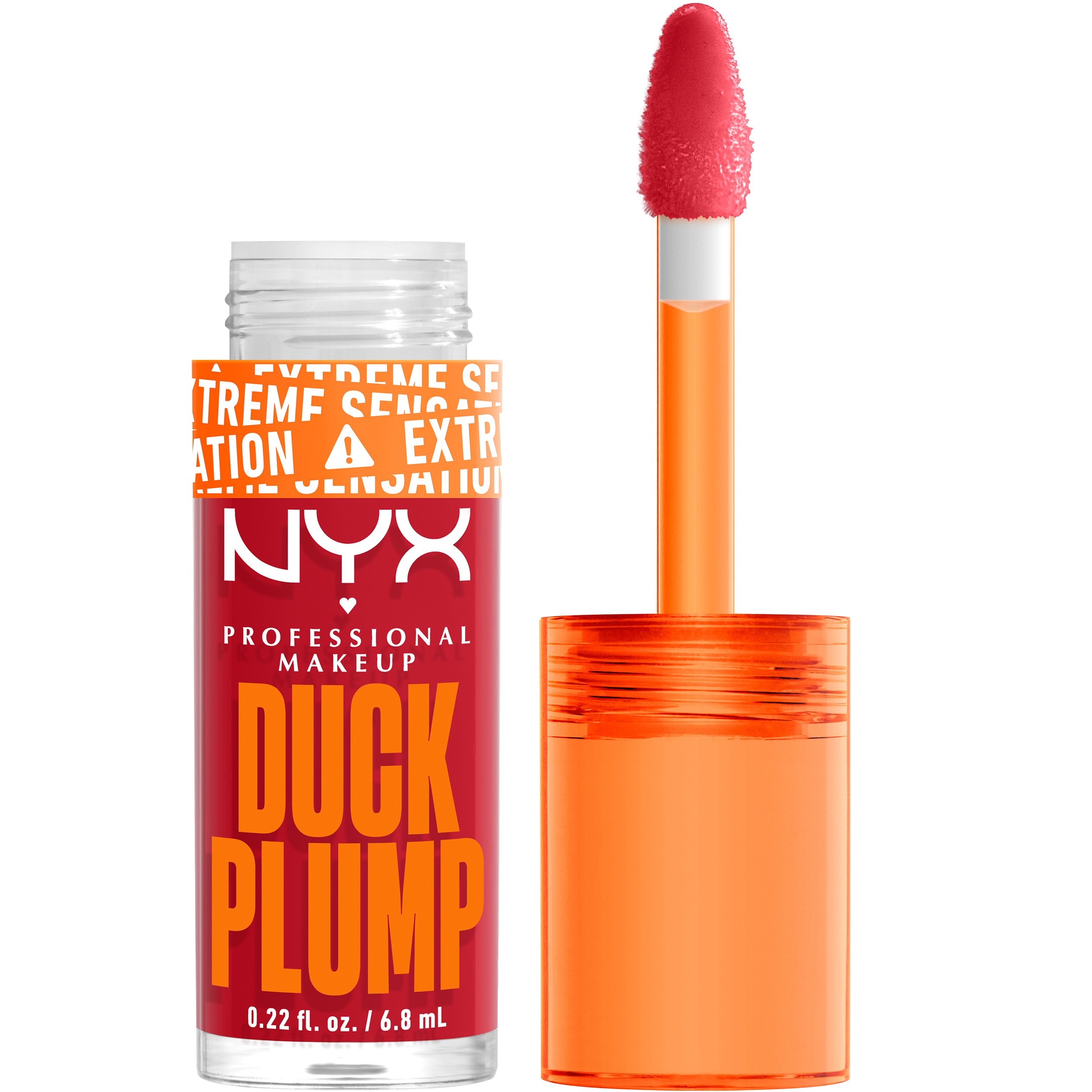 NYX Professional Makeup Nyx Professional Makeup Duck Plump Extreme Sensation Plumping Gloss Lip Gloss με Πικάντικο Τζίντζερ για Σαρκώδη Χείλη 7ml - 19 Cherry Spice