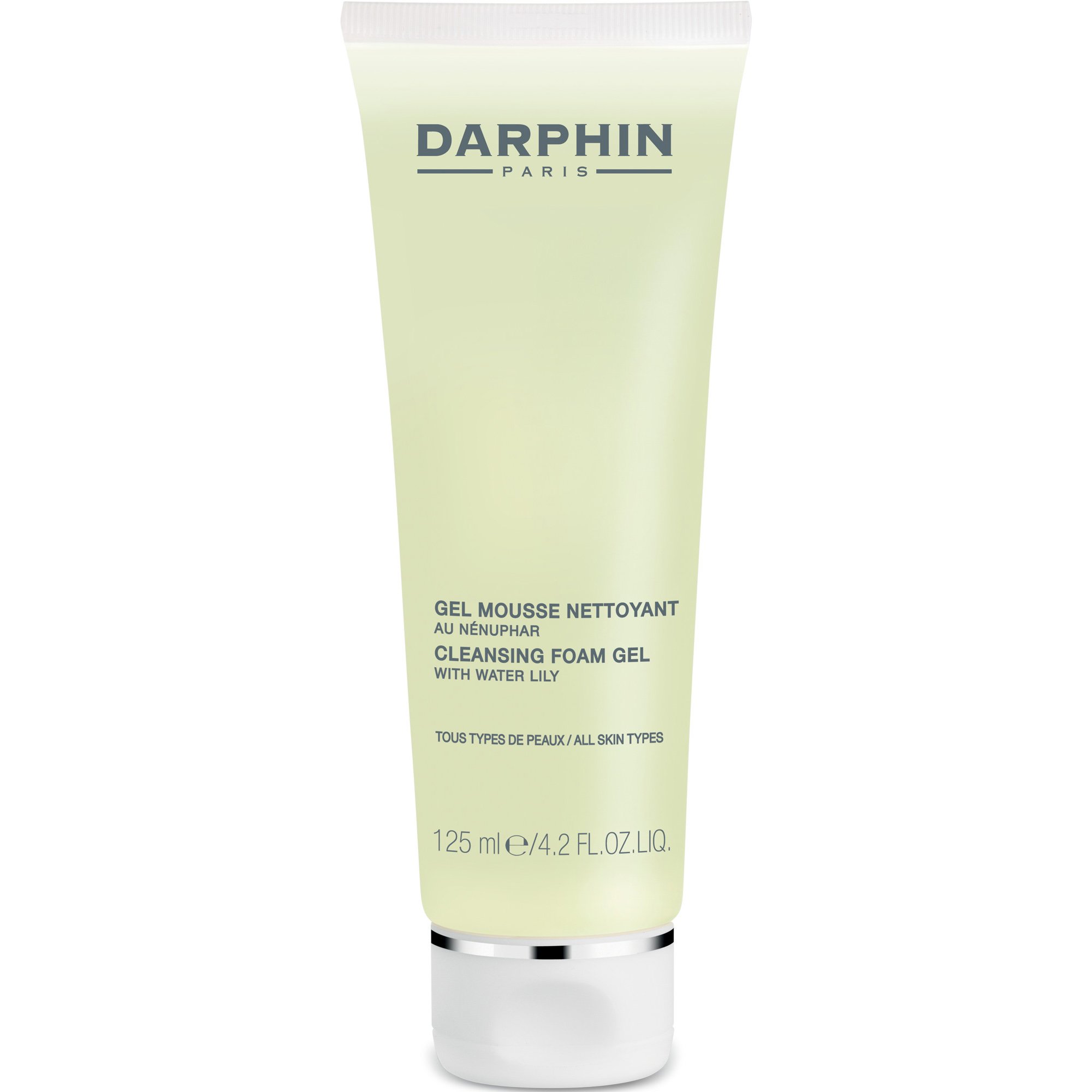 Darphin Cleansing Foam Gel with Water Lily All Skin Types Ζελέ Καθαρισμού & Ντεμακιγιάζ με Εκχυλίσματα Λευκού Κρίνου 125 ml