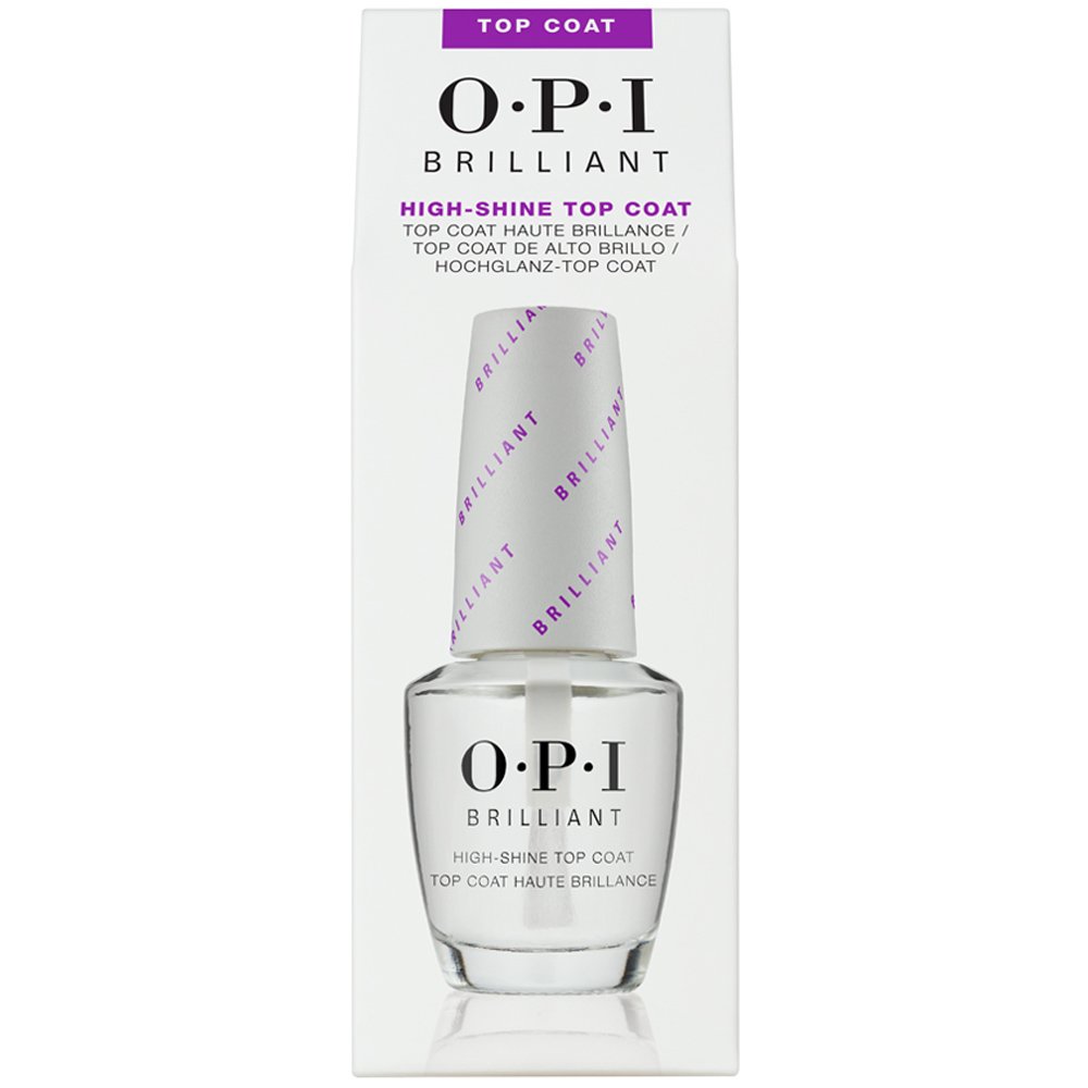 Opi Brilliant High – Shine Top Coat Γυαλιστικό Νυχιών για Προστασία & Ανάδειξη Χρώματος με Λαμπερό Φινίρισμα 15ml