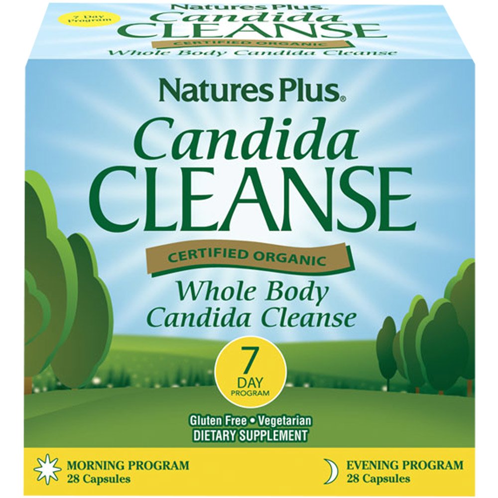 Natures Plus Natures Plus Whole Body Candida Cleanse 7 Day & Night Program Συμπλήρωμα Διατροφής για την Αντιμετώπιση Καντιντίασης του Ουροποιητικού σε 7 Ημέρες & Ενίσχυση του Ανοσοποιητικού Έναντι Μυκητιάσεων 56caps (2x28caps)