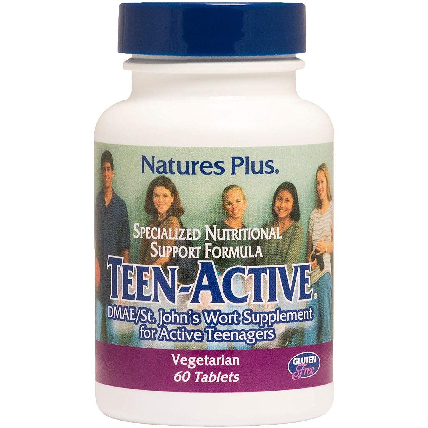 Nature’s Plus Teen Active Φόρμουλα για την Ενίσχυση της Μνήμης και της Συγκέντρωσης των Εφήβων 60 caps