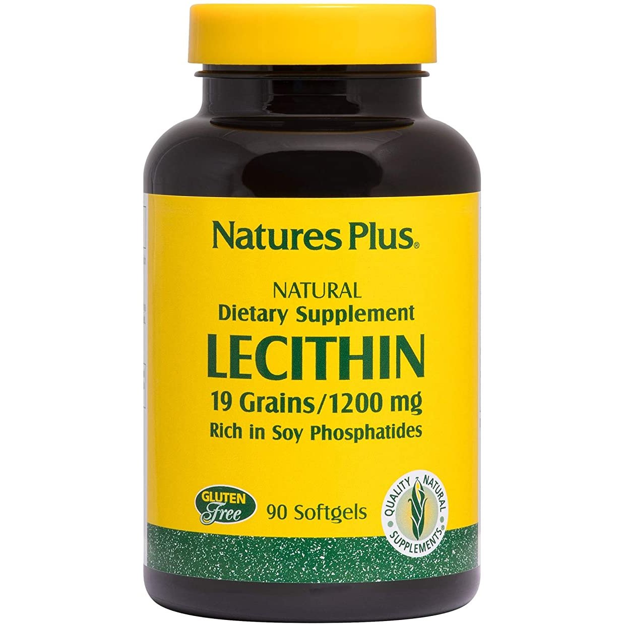 Nature’s Plus, Lecithin 1200g Συμπλήρωμα Λεκιθίνης 90caps