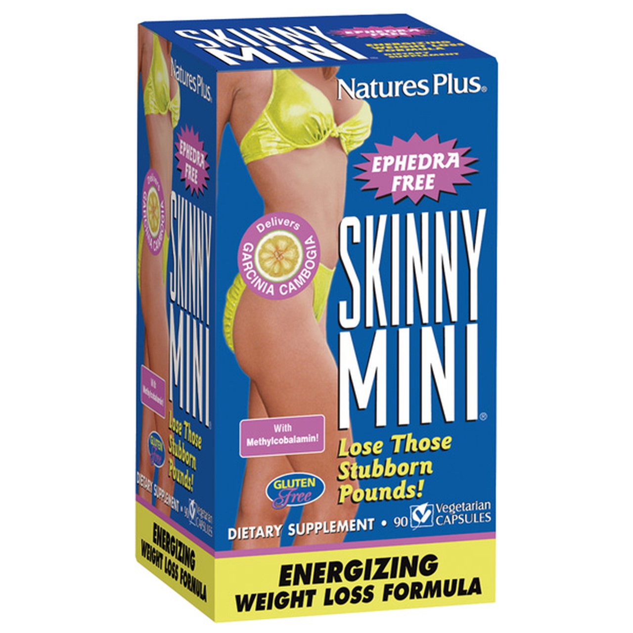 Natures Plus Skinny Mini Φόρμουλα για τον Έλεγχο Βάρους 90vcaps