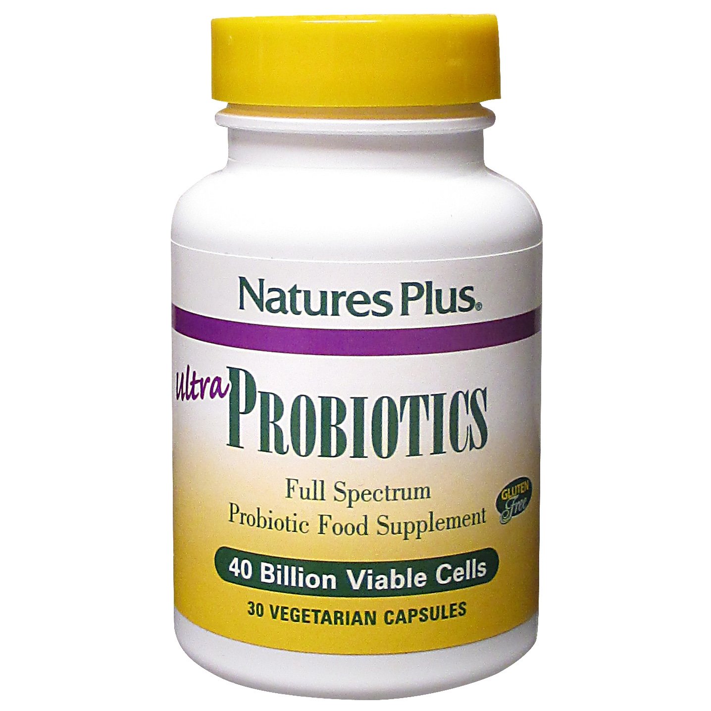 Natures Plus Ultra Probiotics Ισχυρή Φόρμουλα Προβιοτικών 30caps