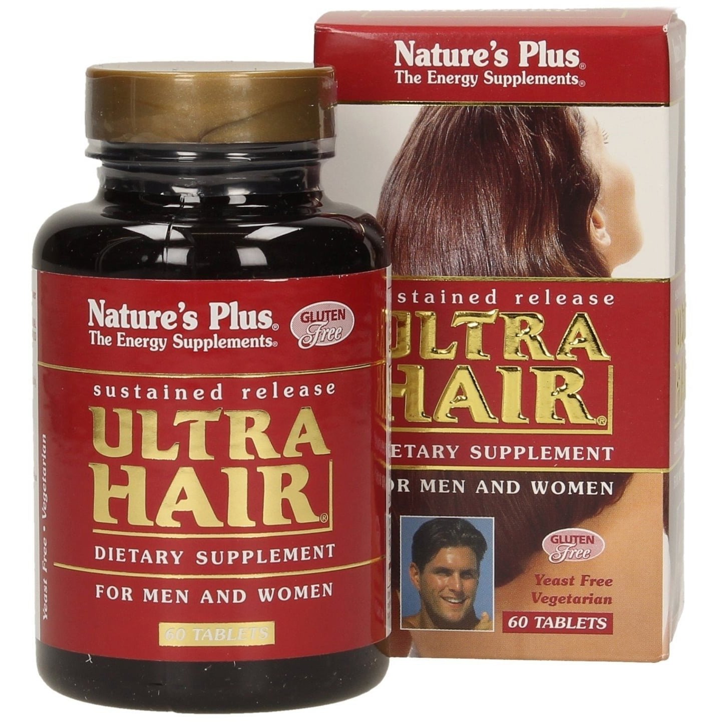 Natures Plus Ultra Hair Συμπλήρωμα Διατροφής, η Πληρέστερη Φόρμουλα που Έχει Δημιουργηθεί για Επανόρθωση Τρίχας 60tabs