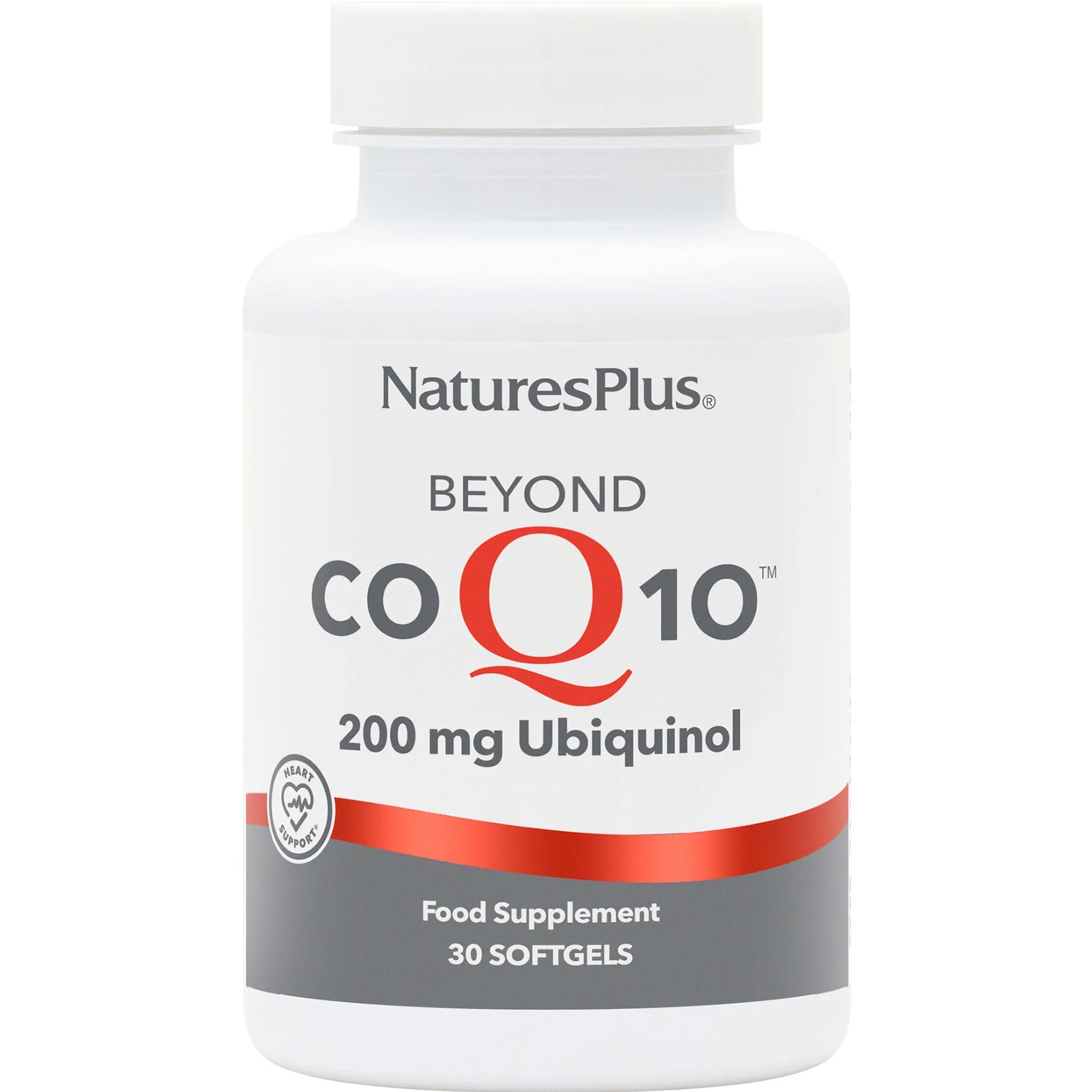 Natures Plus Natures Plus Beyond CoQ10 200mg Συμπλήρωμα Διατροφής Συνενζύμου Q10 σε Φυσική Μορφή για Μέγιστη Απορρόφηση 30 Softgels