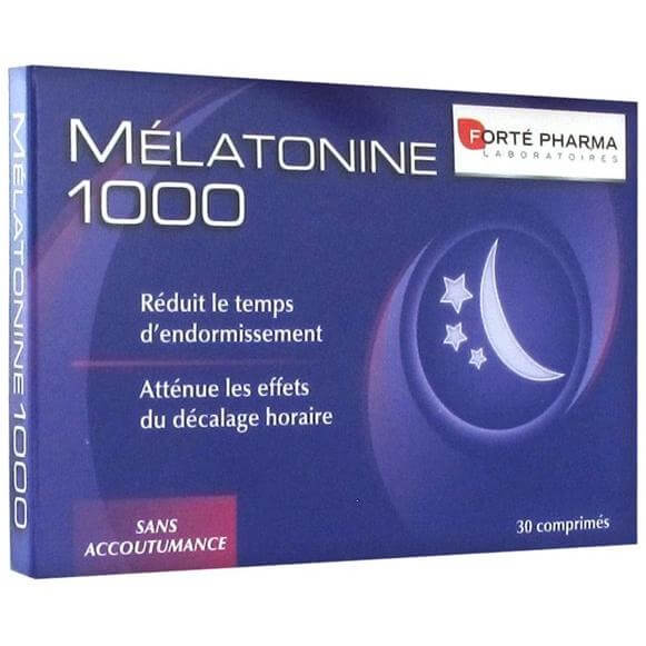 Forte Pharma Melatonine 1000 Συμπλήρωμα Μελατονίνης για την Καταπολέμιση της Αϋπνίας 30tabs
