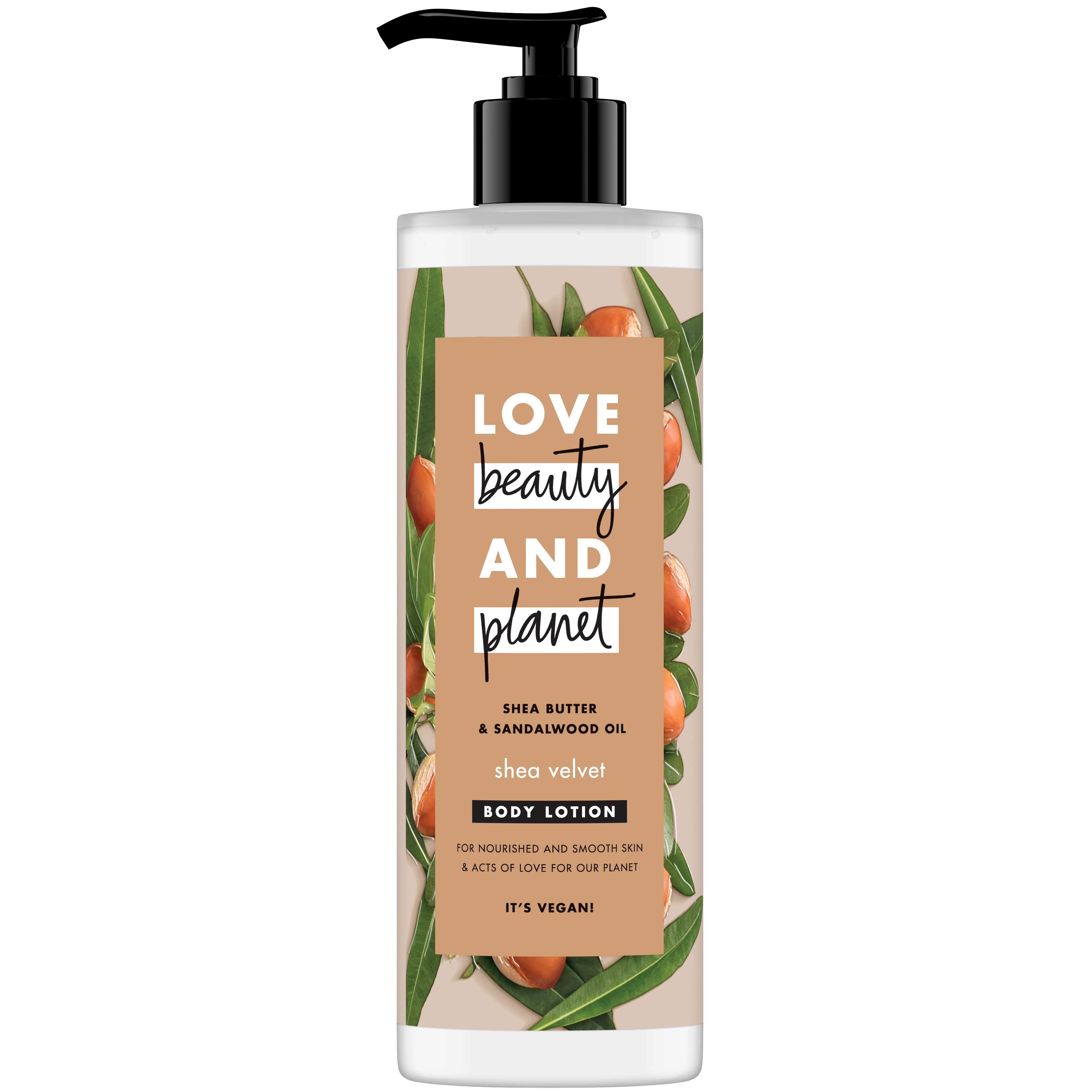 Love Beauty and Planet Shea Butter & Sandalwood Oil Body Lotion, Λοσιόν Σώματος 400ml