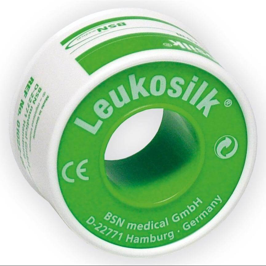 Leukosilk Αυτοκόλλητη Υποαλλεργική Επιδεσμική Ταινία 5cm x 4,6m