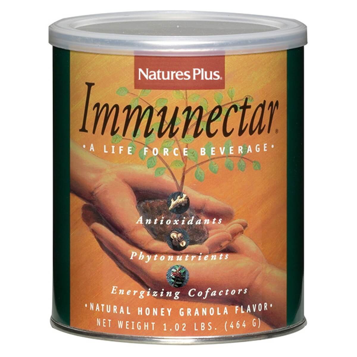 Nature’s Plus Immunectar Συμπλήρωμα Διατροφής για Τόνωση του Οργανισμού & Ενίσχυση του Ανοσοποιητικού 464gr