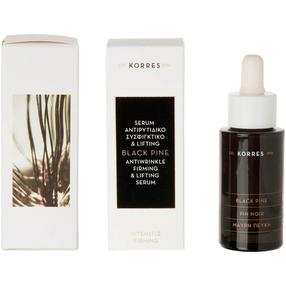 Korres Μαύρη Πεύκη Αντιρυτιδικό Συσφιγκτικό & Lifting Serum Προσώπου για Όλους τους Τύπους Δέρματος 30ml