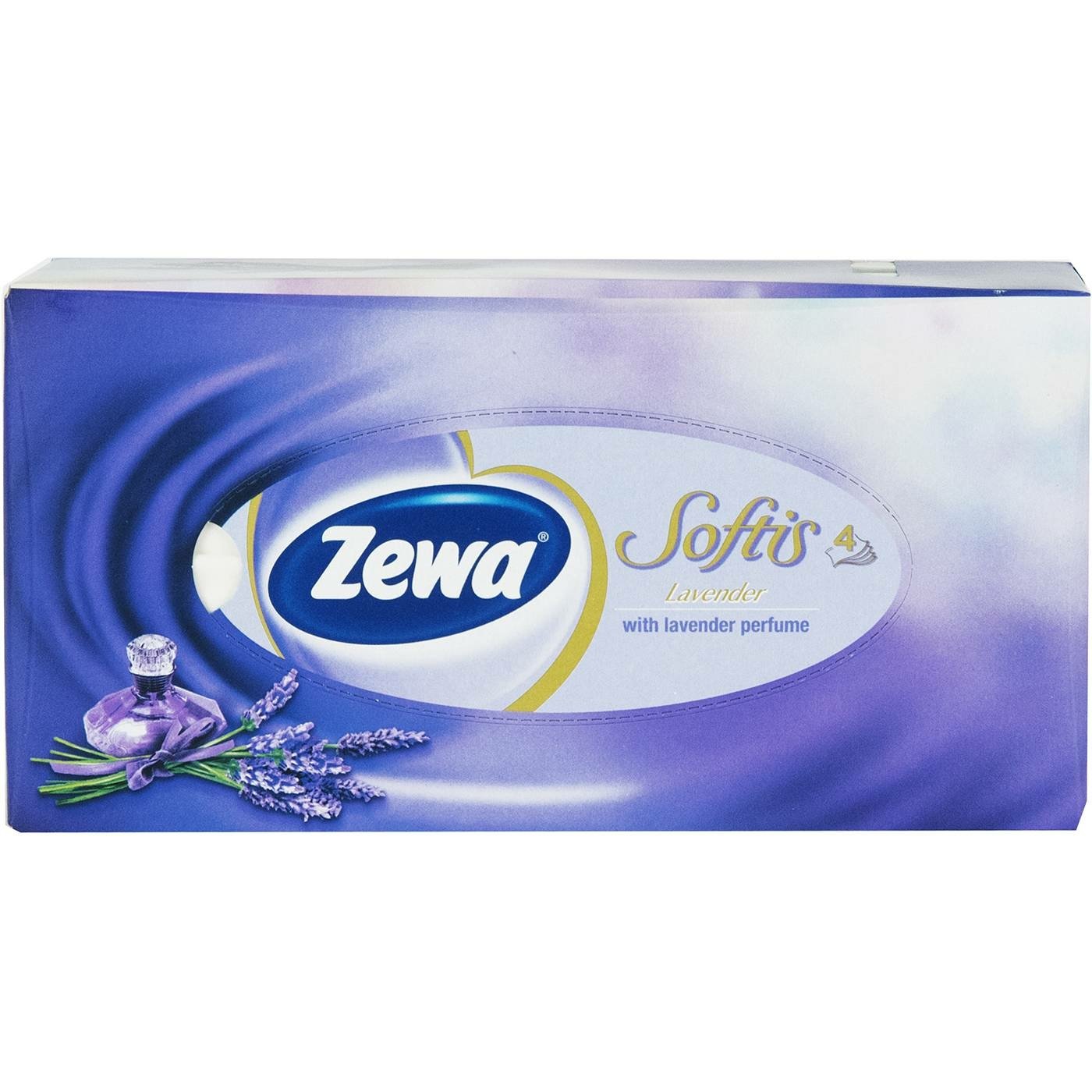 Zewa Softis Lavender Επιτραπέζια Χαρτομάντηλα Τετράφυλλα 80τμχ