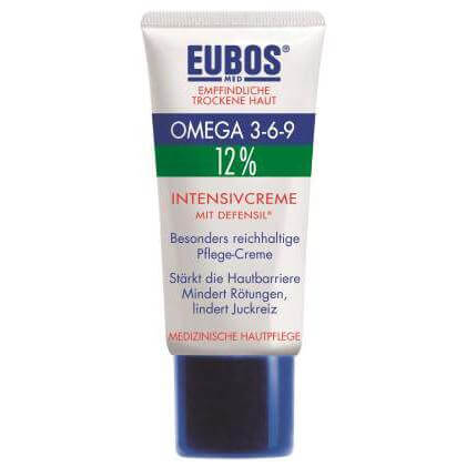 Eubos Omega 3-6-9 Intensive Cream Defensil Πλούσιο Εντατικό Γαλάκτωμα Σώματος με Ωμέγα Λιπαρά Οξέα 50ml