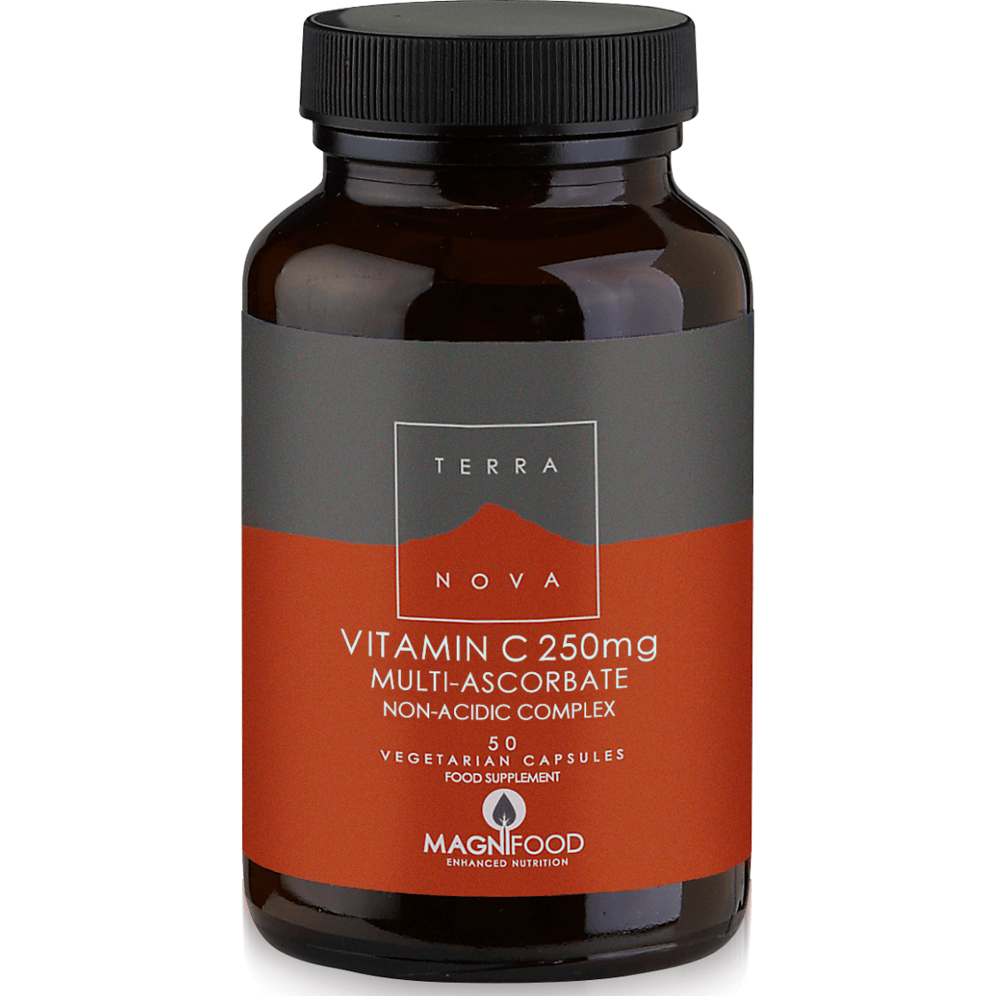 Bionat Terranova Vitamin C 250mg Complex Βιταμίνη C με Δυναμικό Συνδυασμό Υπερτροφών, Μέγιστη Απορροφησιμότητα & Αποτελεσματικότητα 50c