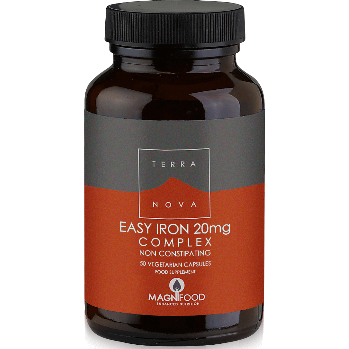 Bionat Terranova Easy Iron 20mg Complex Σίδηρος Δισγλυκινικός με Υψηλή Βιοδιαθεσιμότητα και Χωρίς Παρενέργειες 50caps