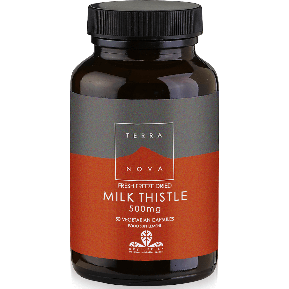 Bionat Terranova Milk Thistle 500mg Γαϊδουράγκαθο Φρέσκο για Αποτελεσματική Ηπατική Αποτοξινωτική Δράση 50caps