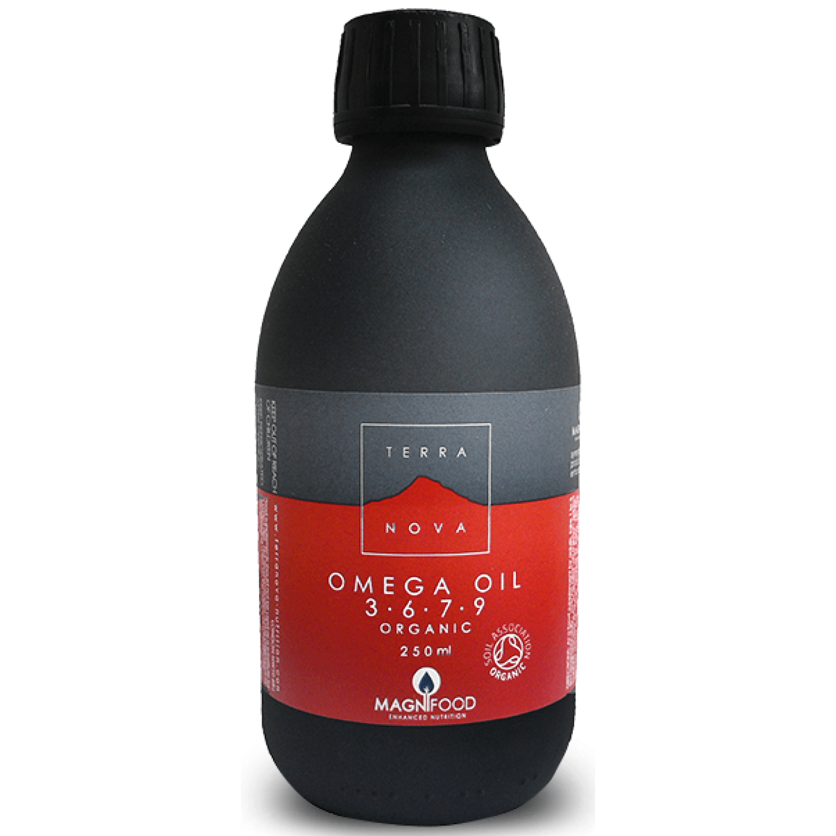 Terranova Omega Oil 3-6-7-9 Το Μόνο 100% Φυτικό, Βιολογικής Καλλιέργειας με Ω7, Χωρίς Ιχθυέλαια 250ml